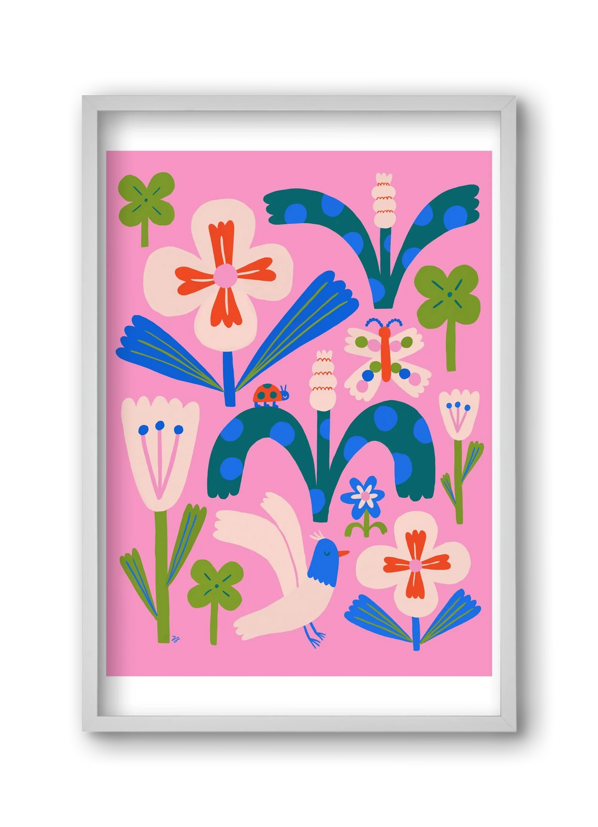 A garden and its habitants - artbridge