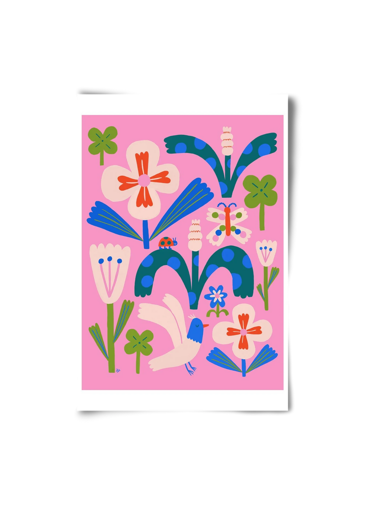 A garden and its habitants - artbridge