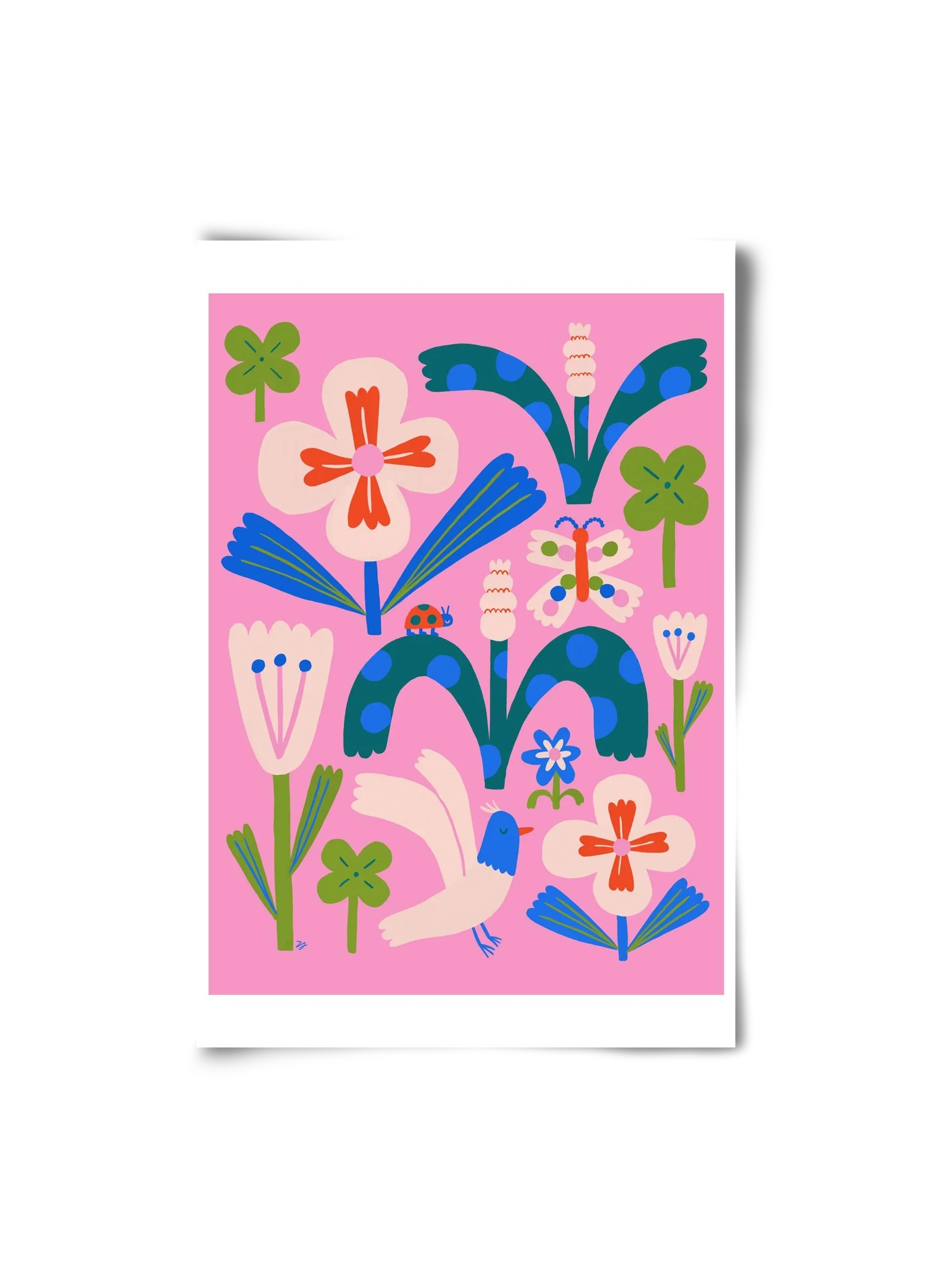 A garden and its habitants - artbridge