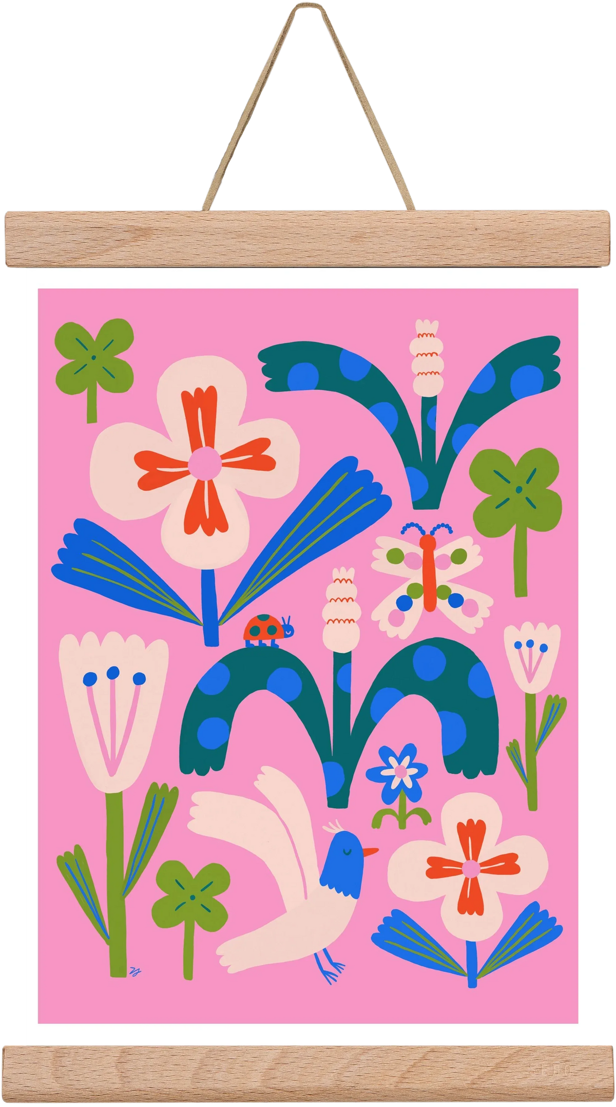 A garden and its habitants - artbridge