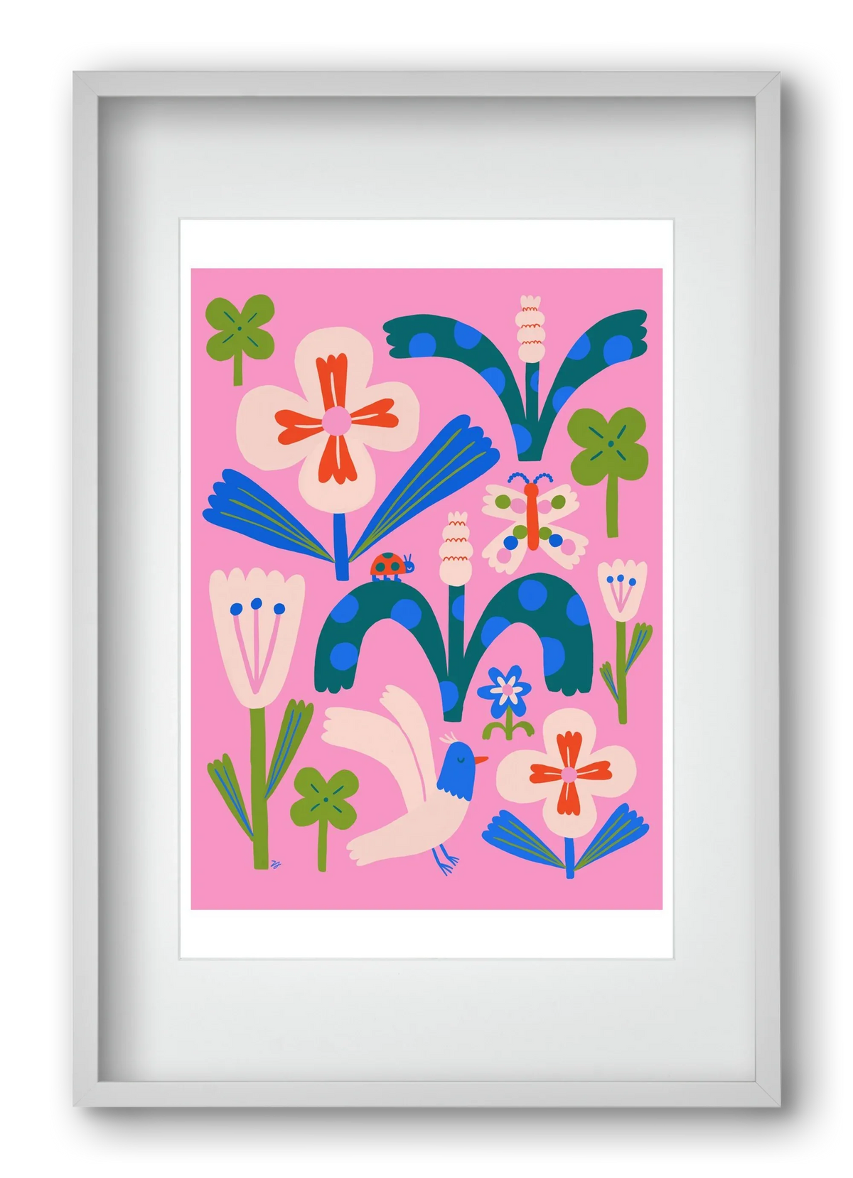 A garden and its habitants - artbridge