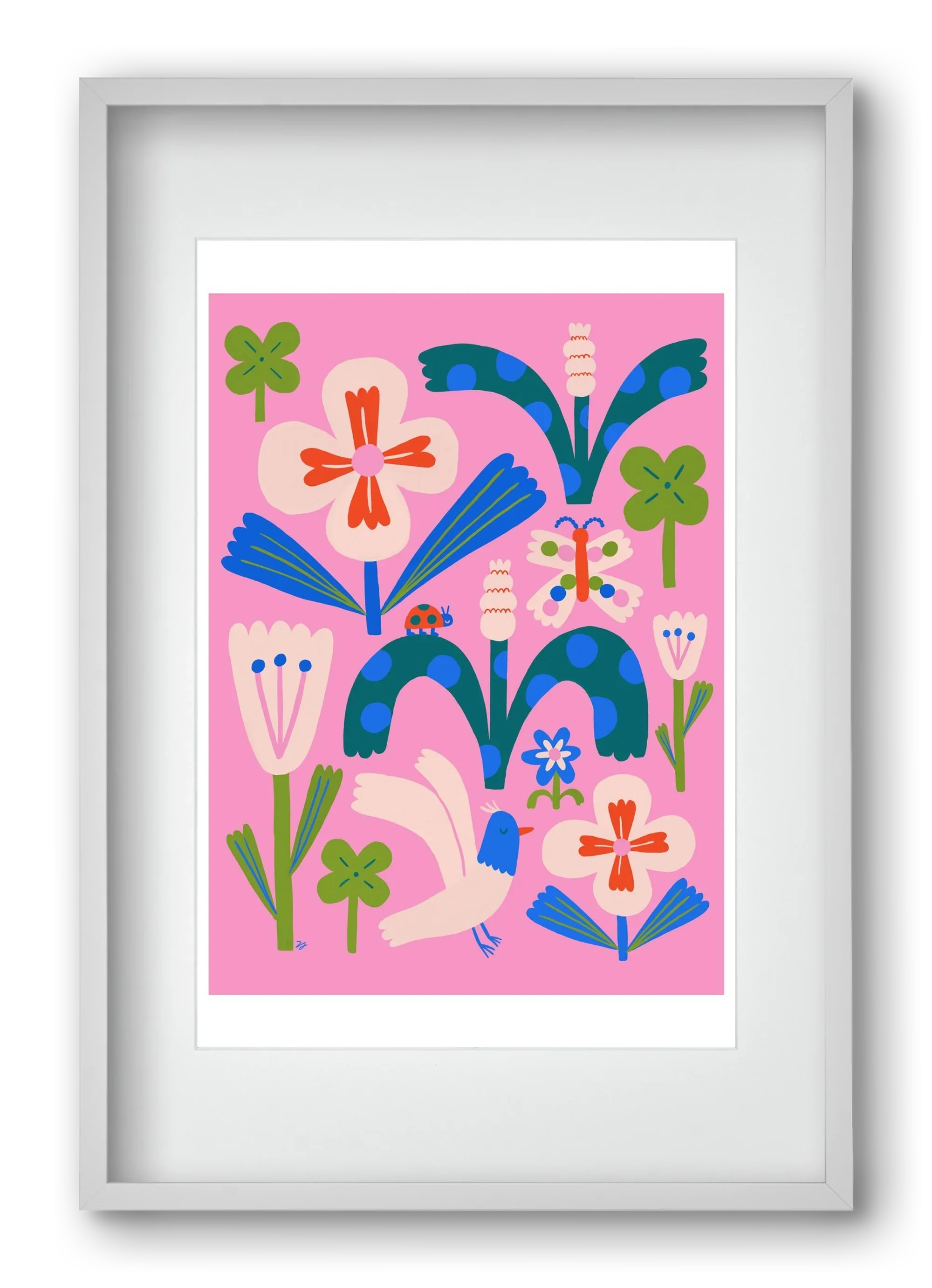 A garden and its habitants - artbridge