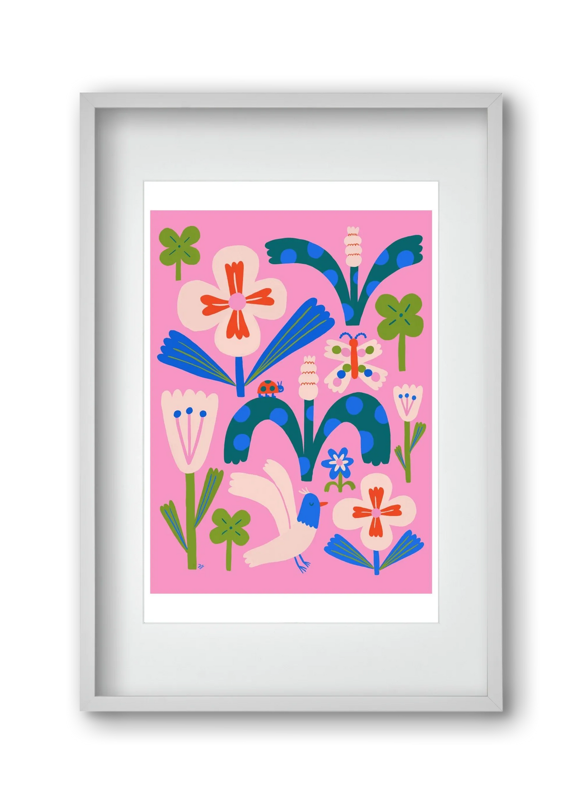 A garden and its habitants - artbridge
