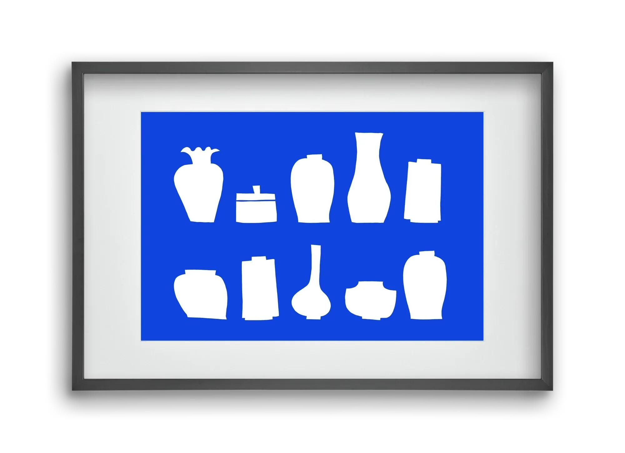 Vases line (blue) - artbridge