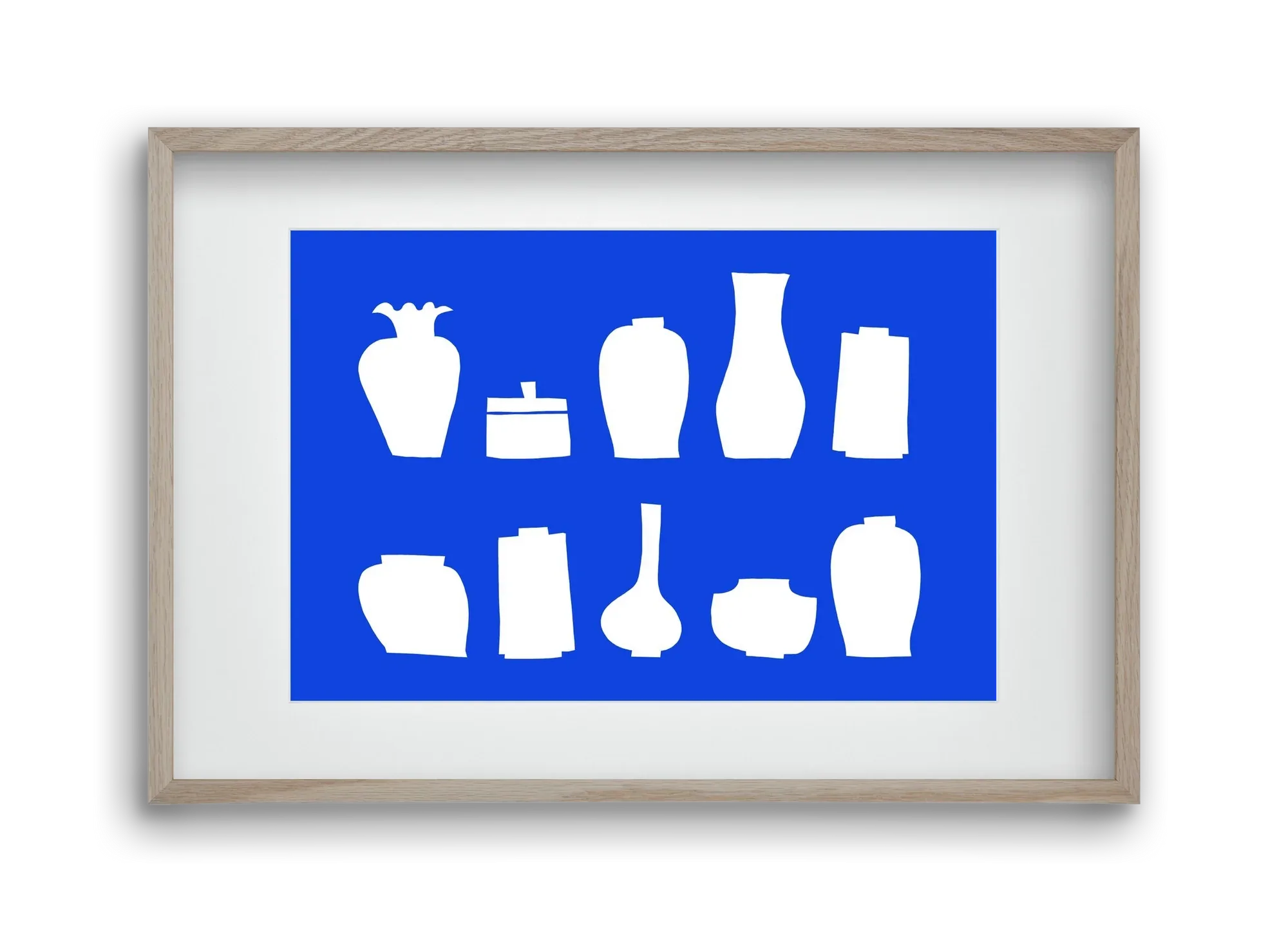 Vases line (blue) - artbridge