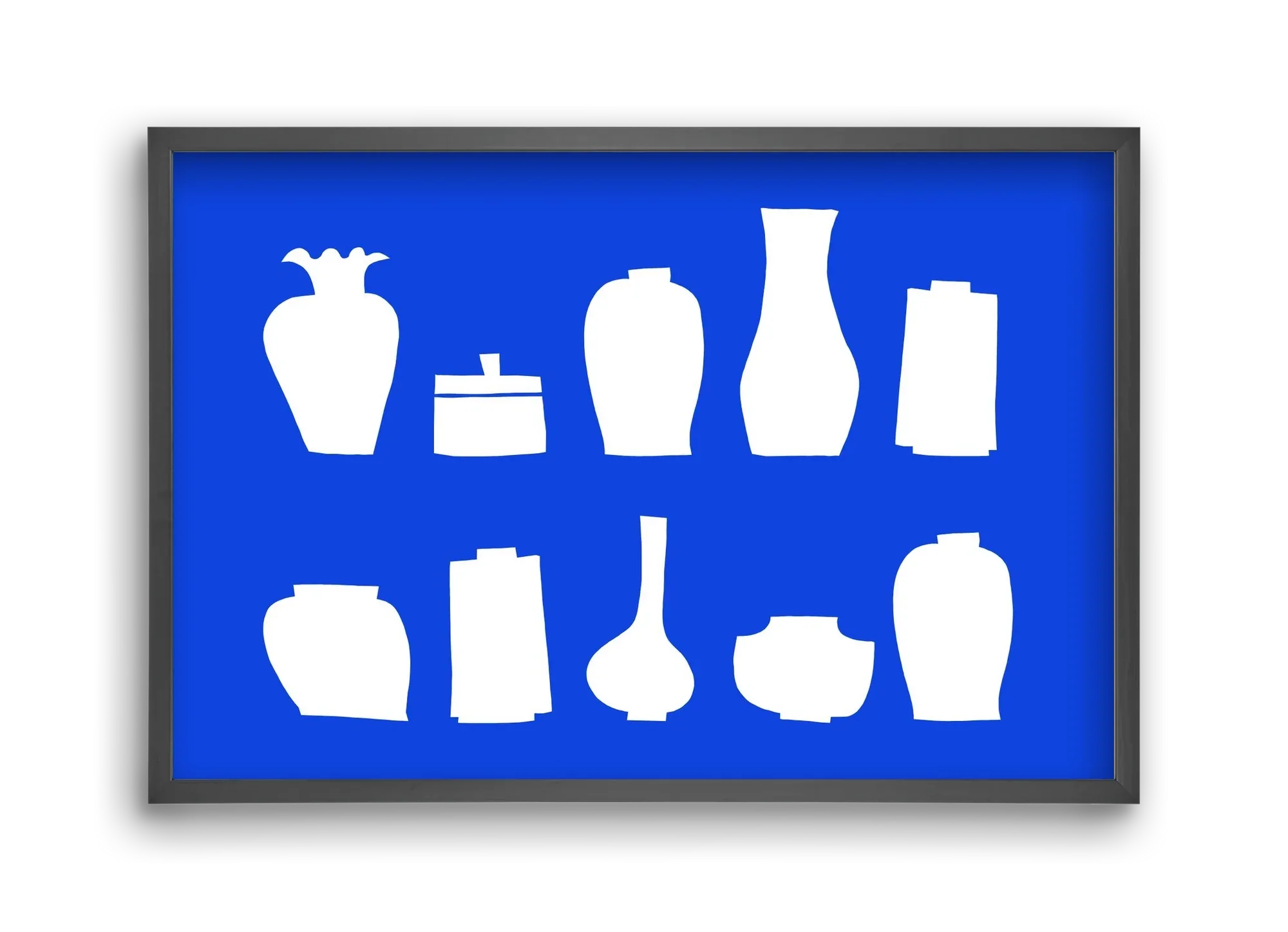 Vases line (blue) - artbridge