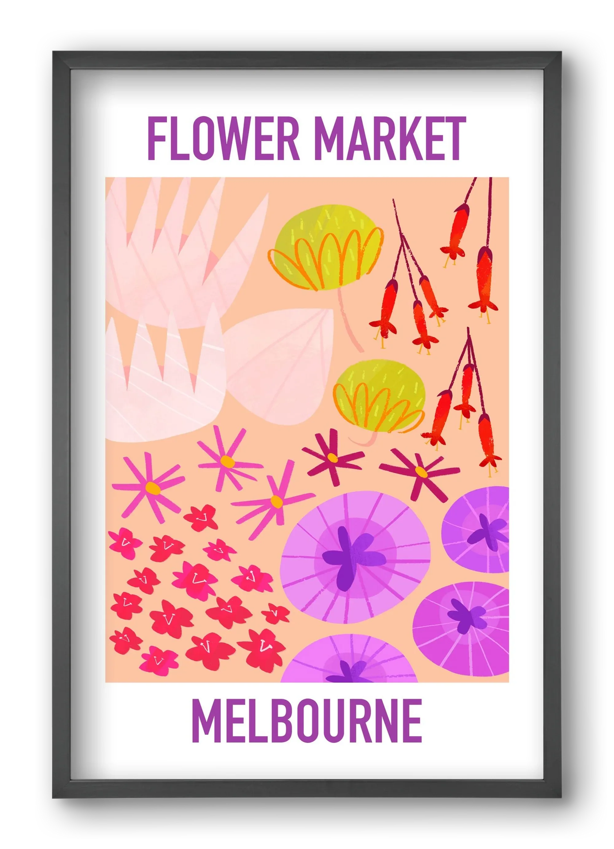 Flower Market Melbourne - artbridge