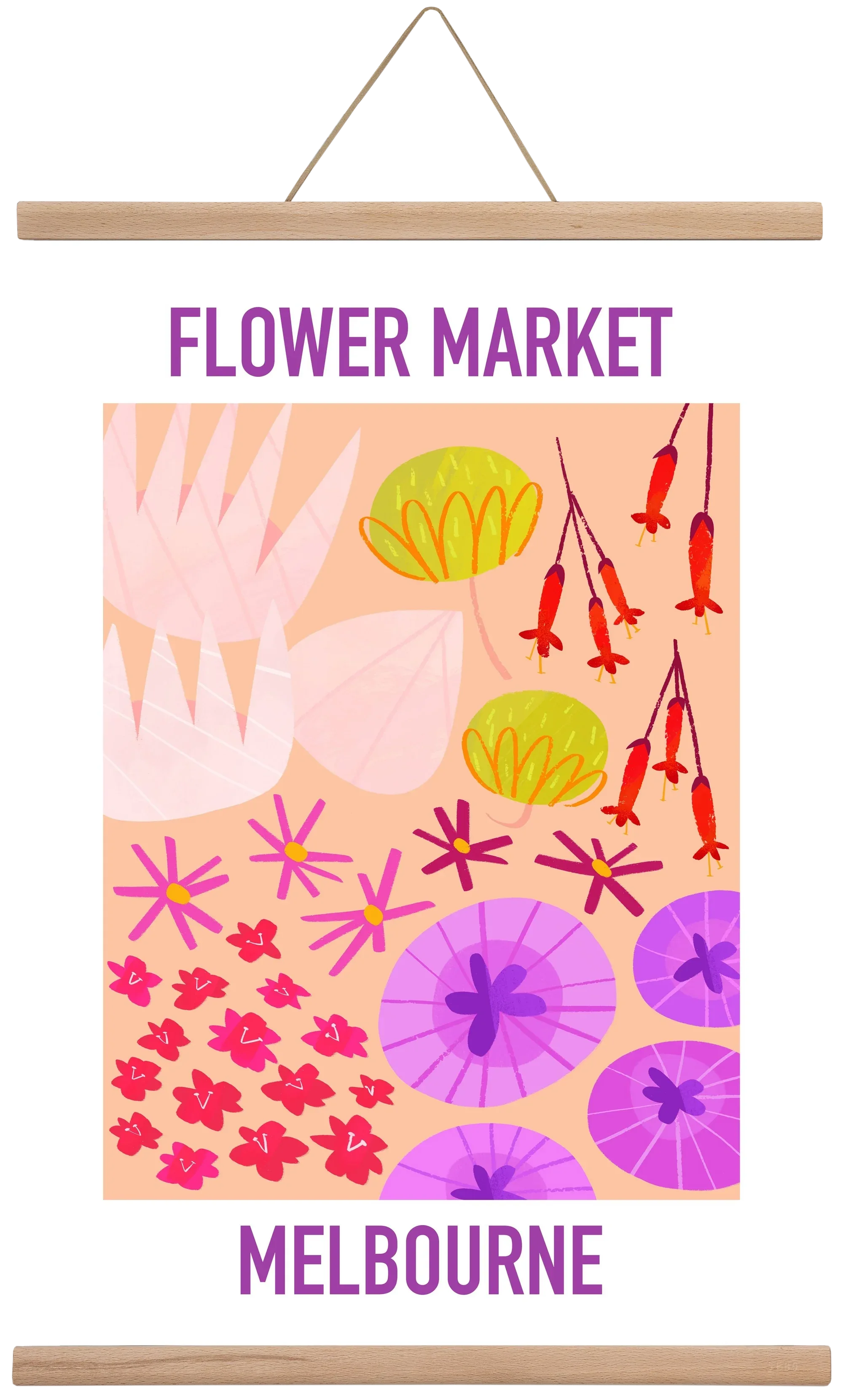Flower Market Melbourne - artbridge