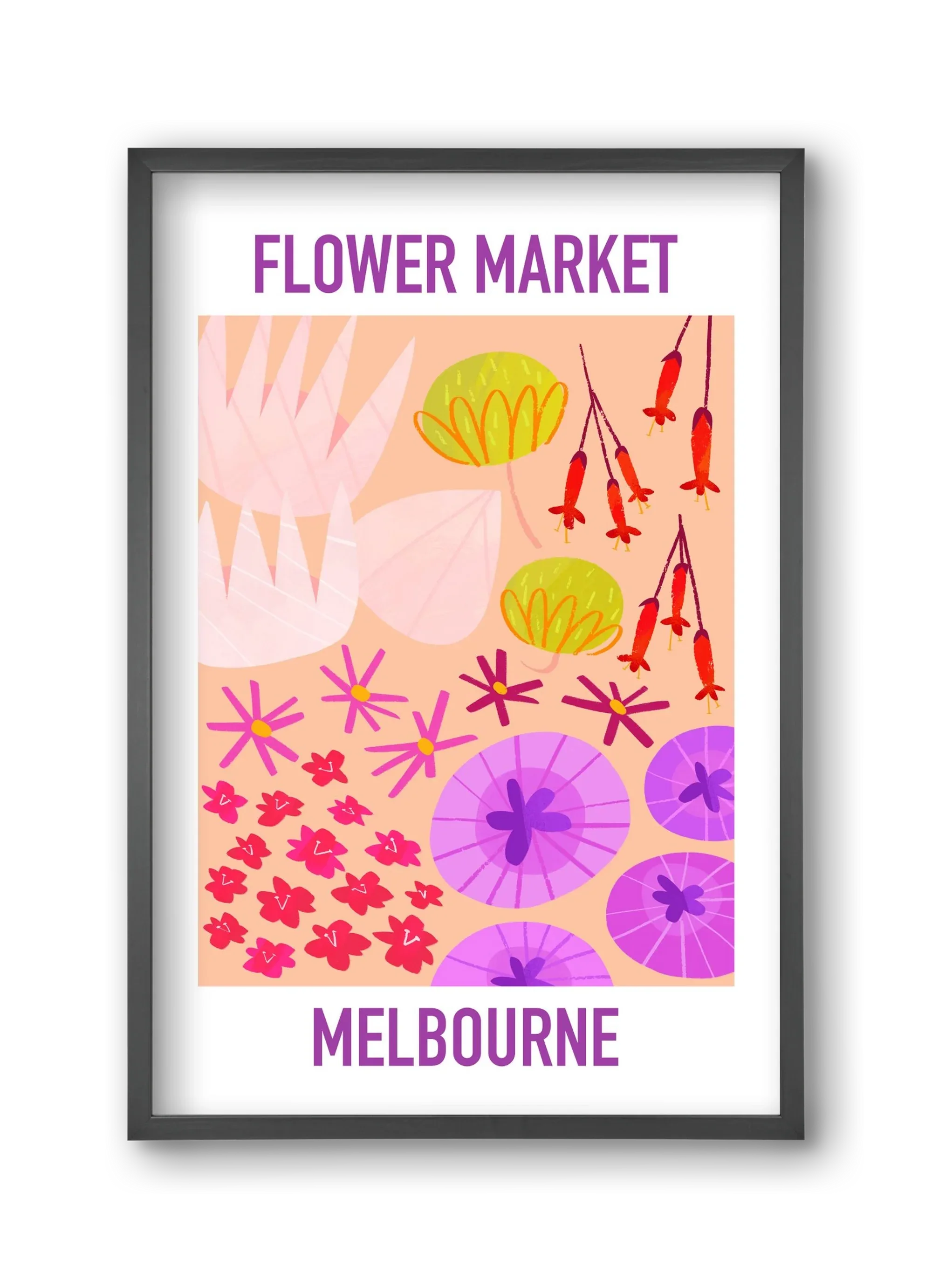 Flower Market Melbourne - artbridge