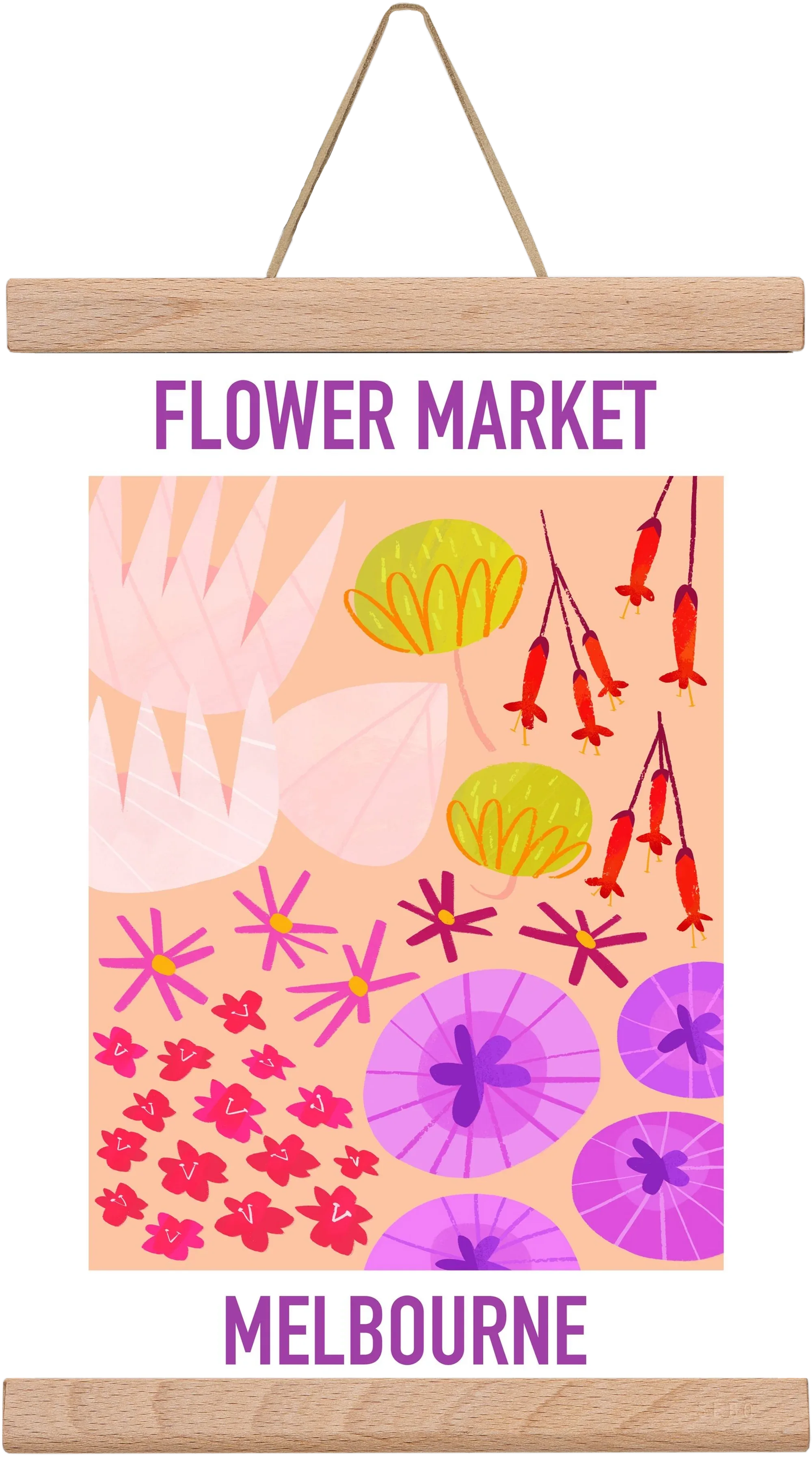 Flower Market Melbourne - artbridge