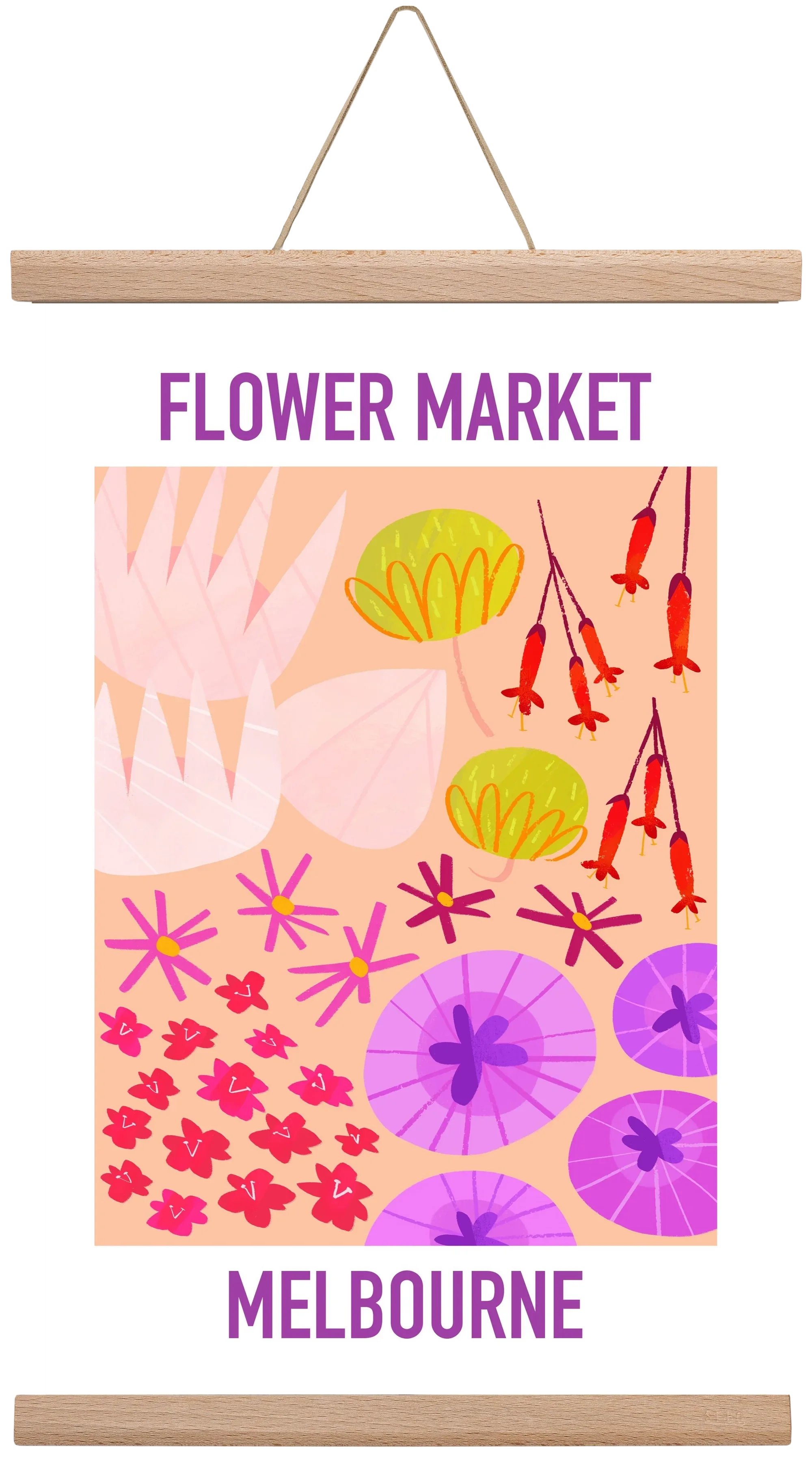 Flower Market Melbourne - artbridge