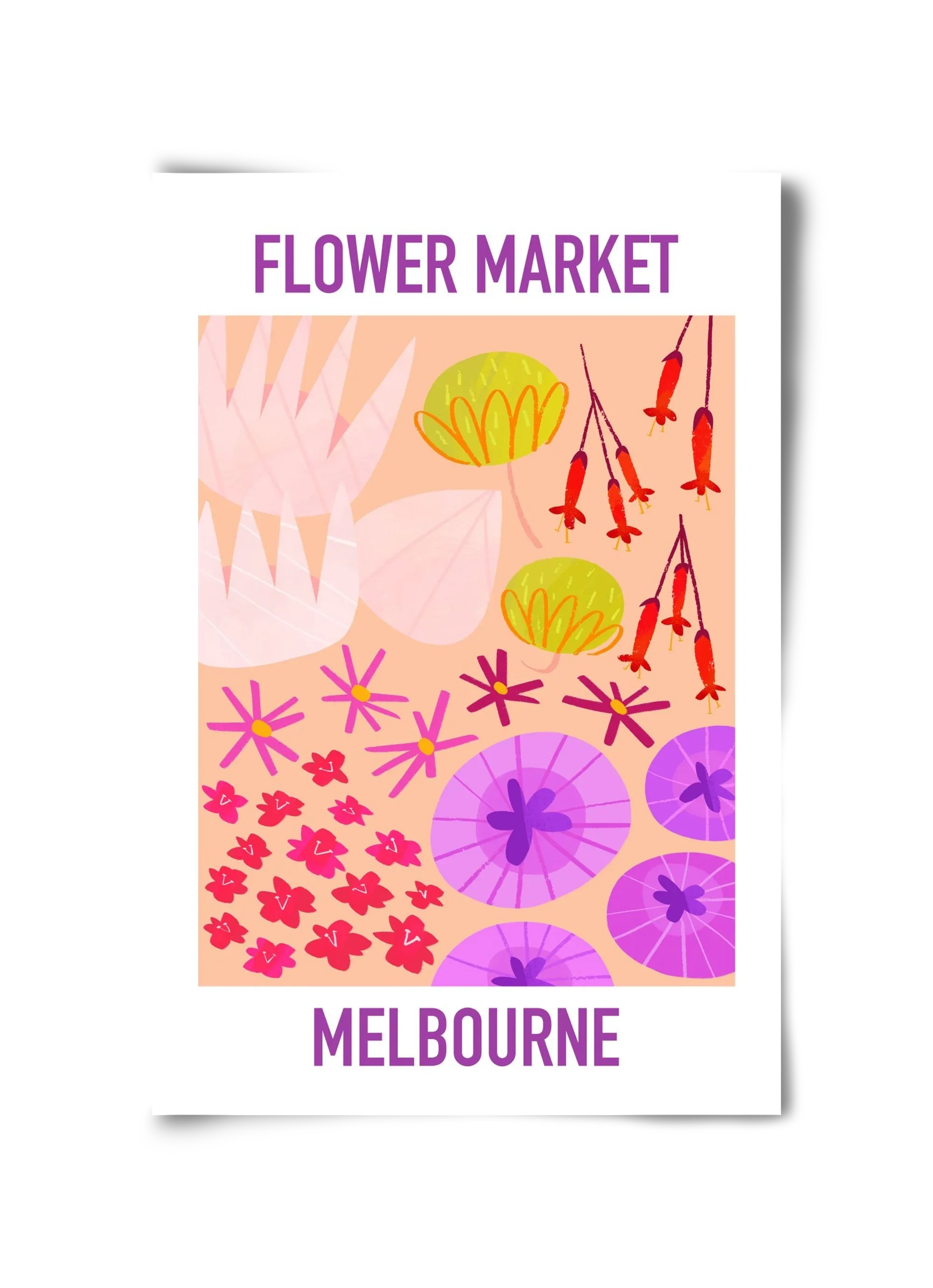 Flower Market Melbourne - artbridge