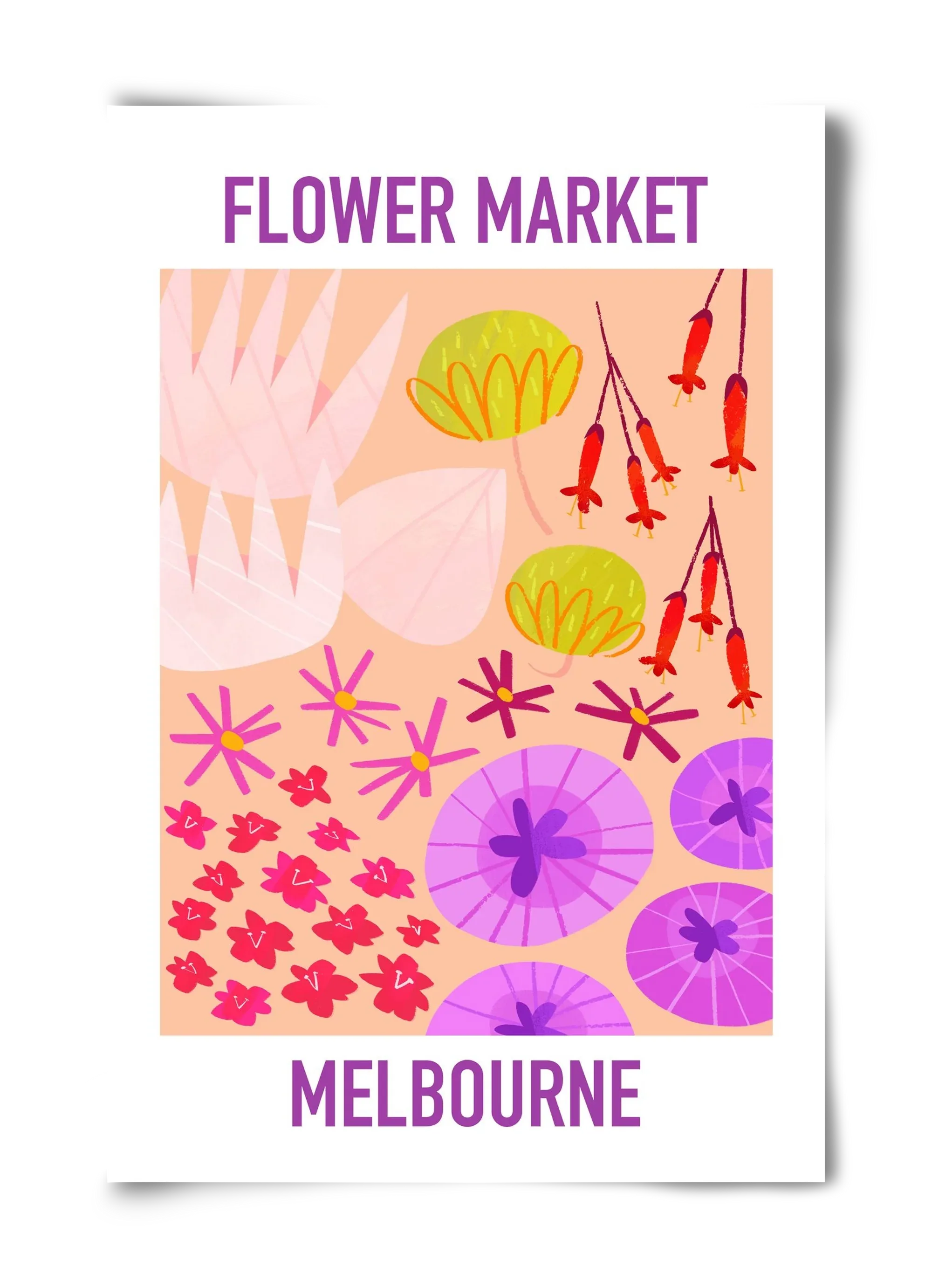 Flower Market Melbourne - artbridge