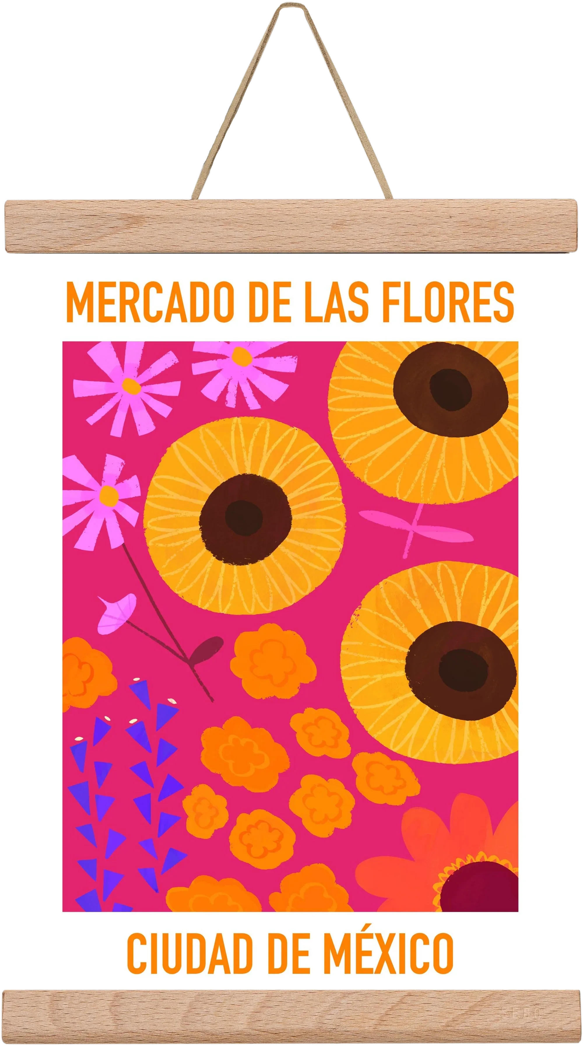 Flower Market Ciudad de México - artbridge