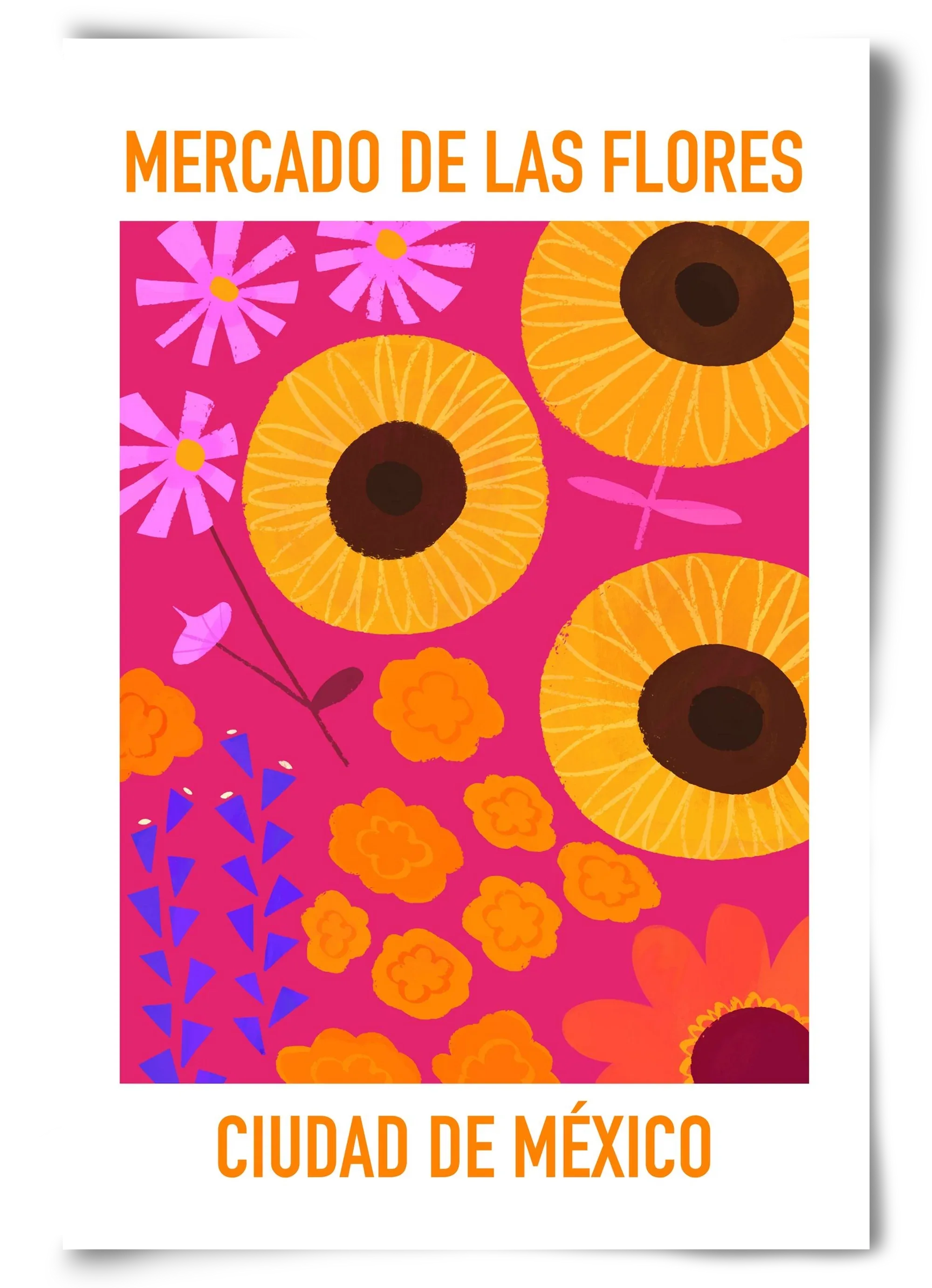 Flower Market Ciudad de México - artbridge