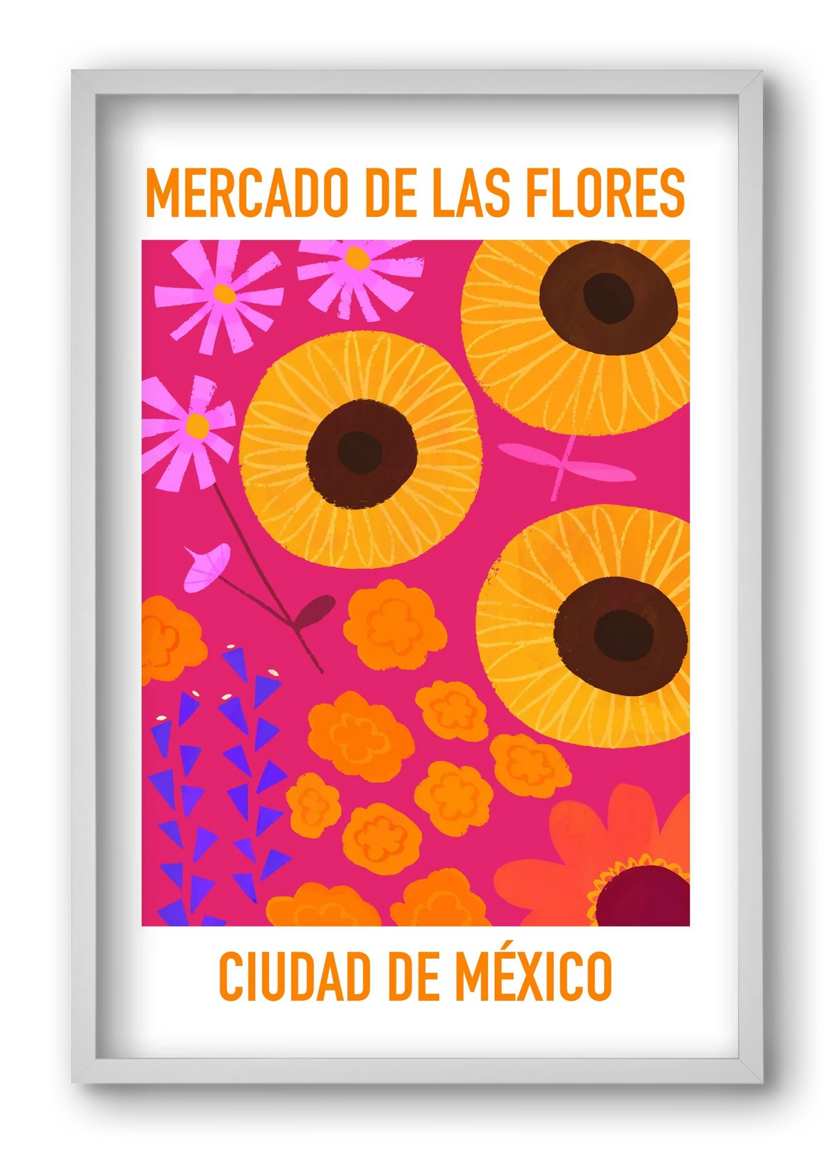 Flower Market Ciudad de México - artbridge