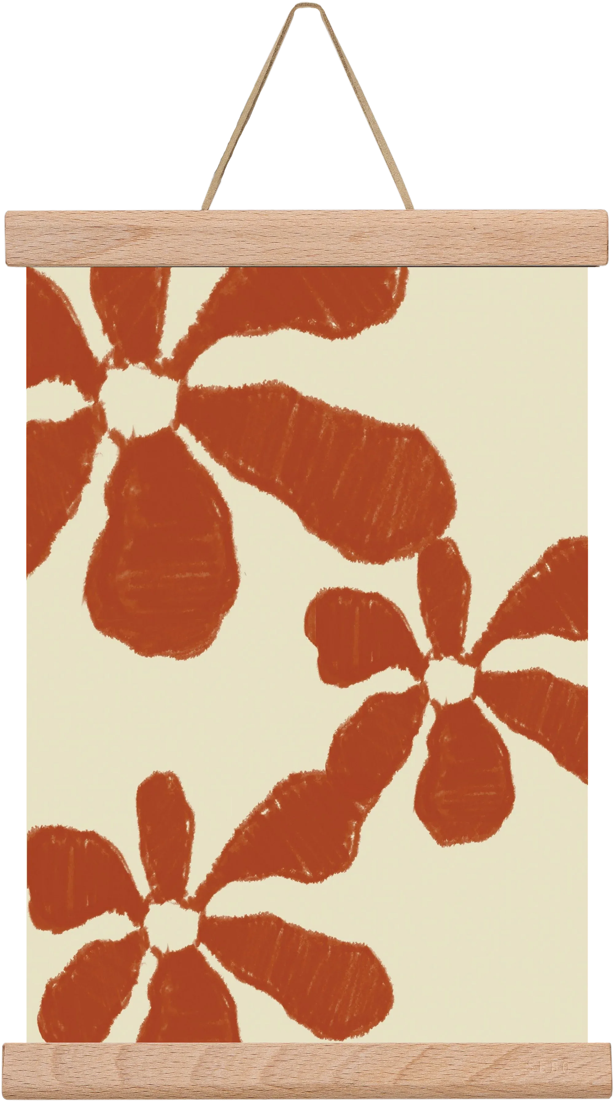 Terracotta flowers - artbridge