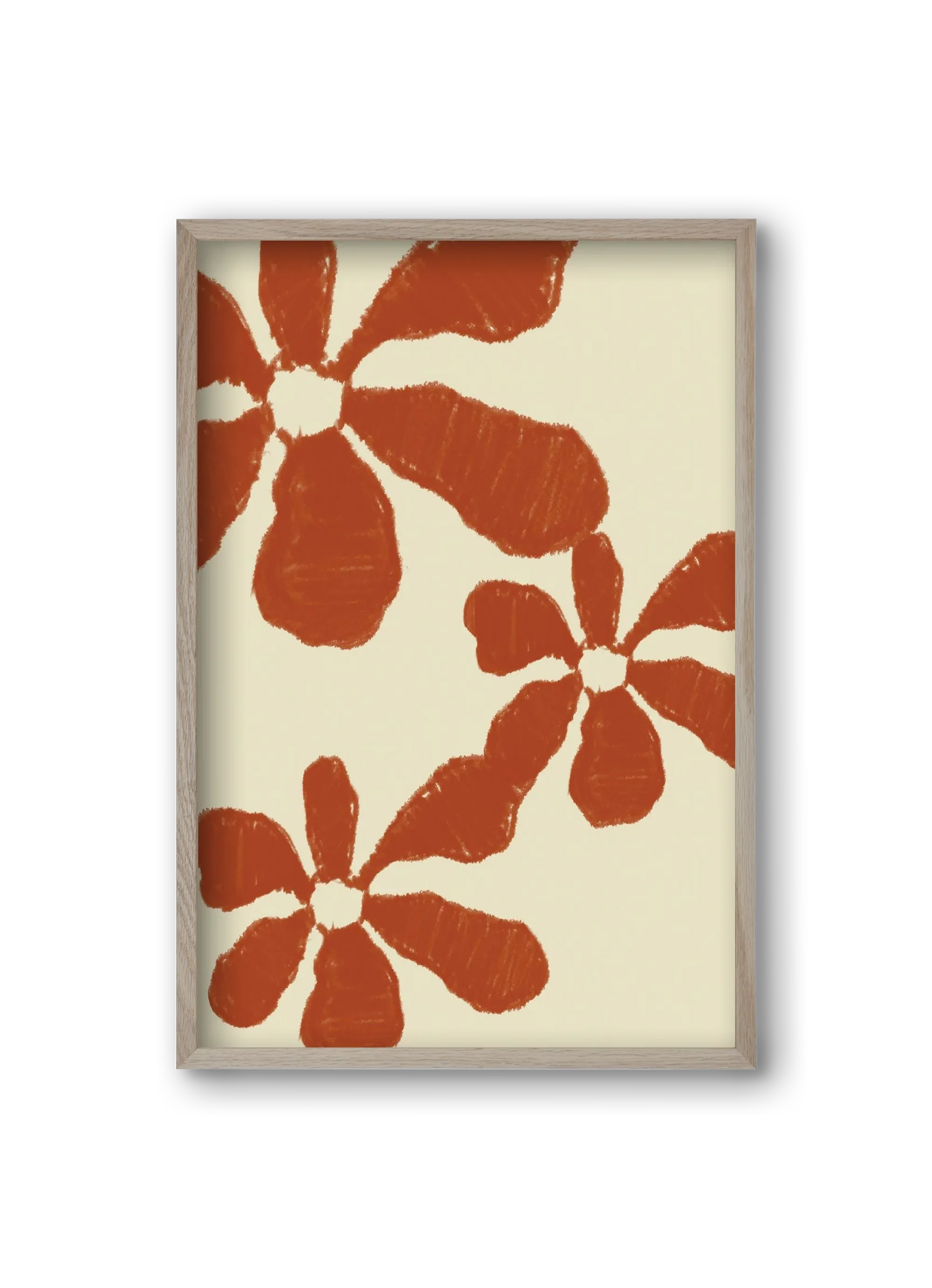 Terracotta flowers - artbridge