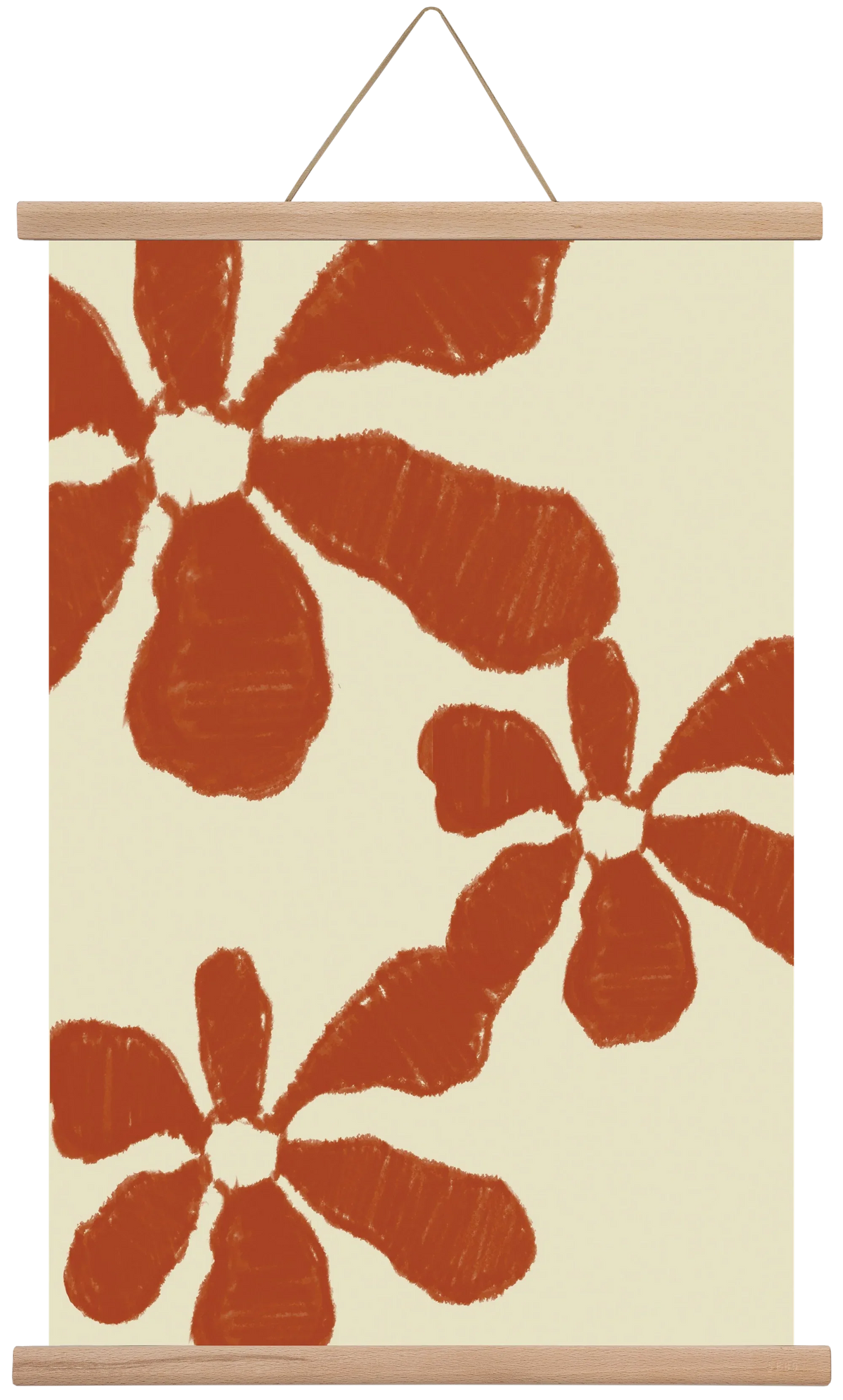Terracotta flowers - artbridge