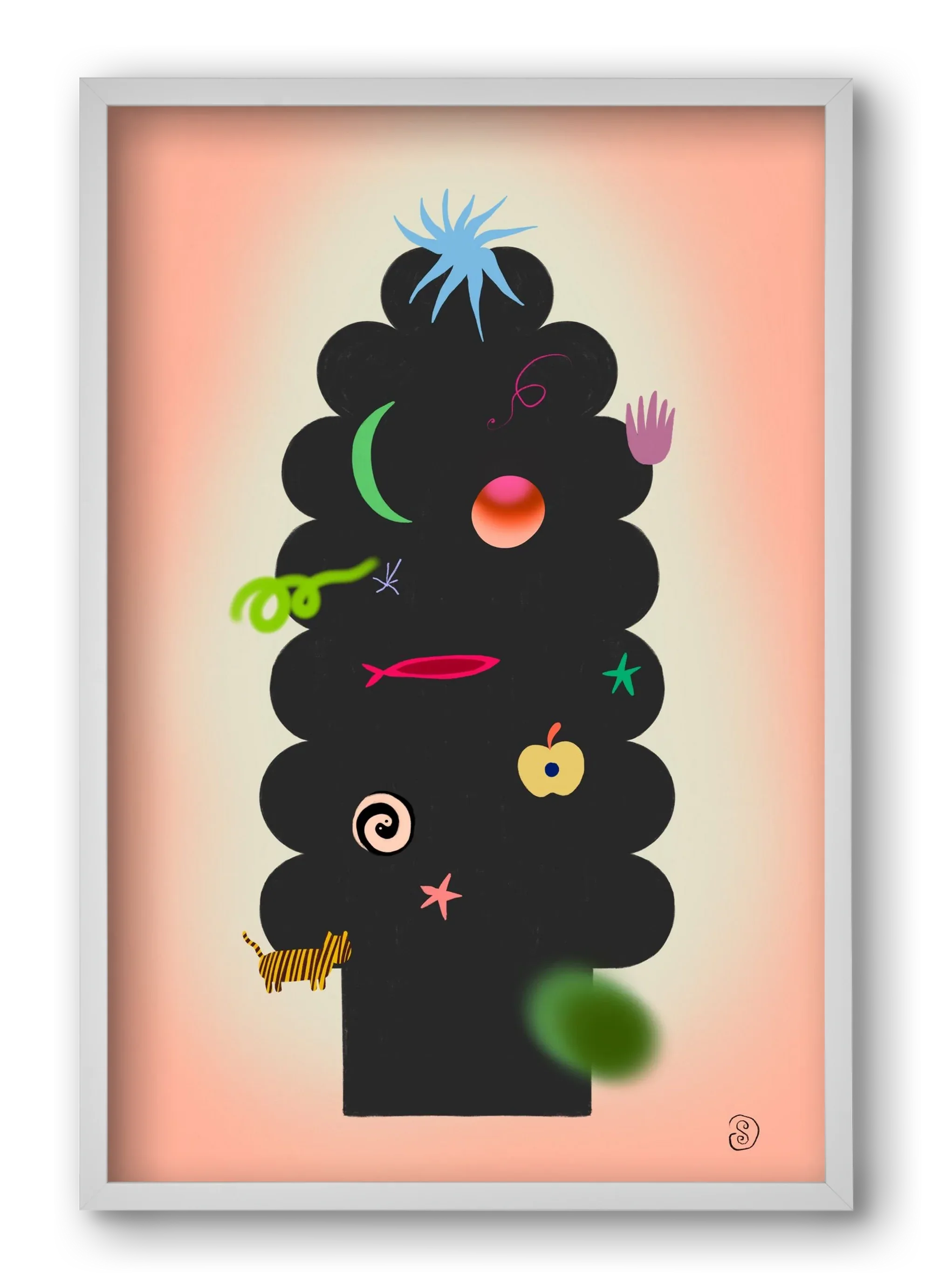 CONTEMPORARY CHRISTMAS TREE - artbridge