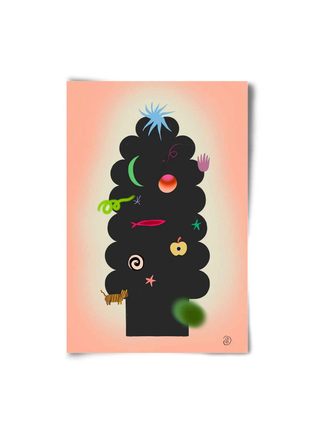 CONTEMPORARY CHRISTMAS TREE - artbridge