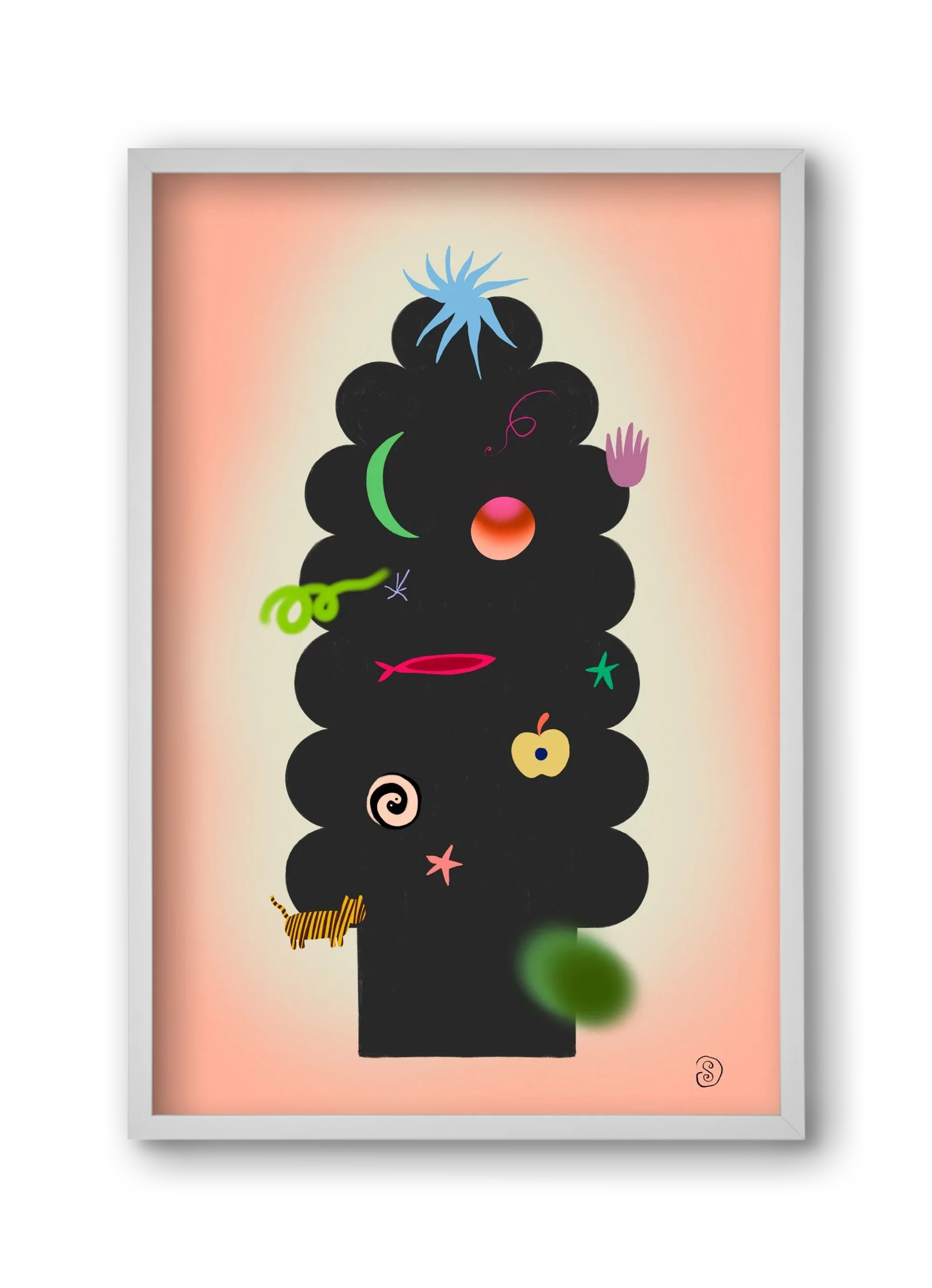CONTEMPORARY CHRISTMAS TREE - artbridge
