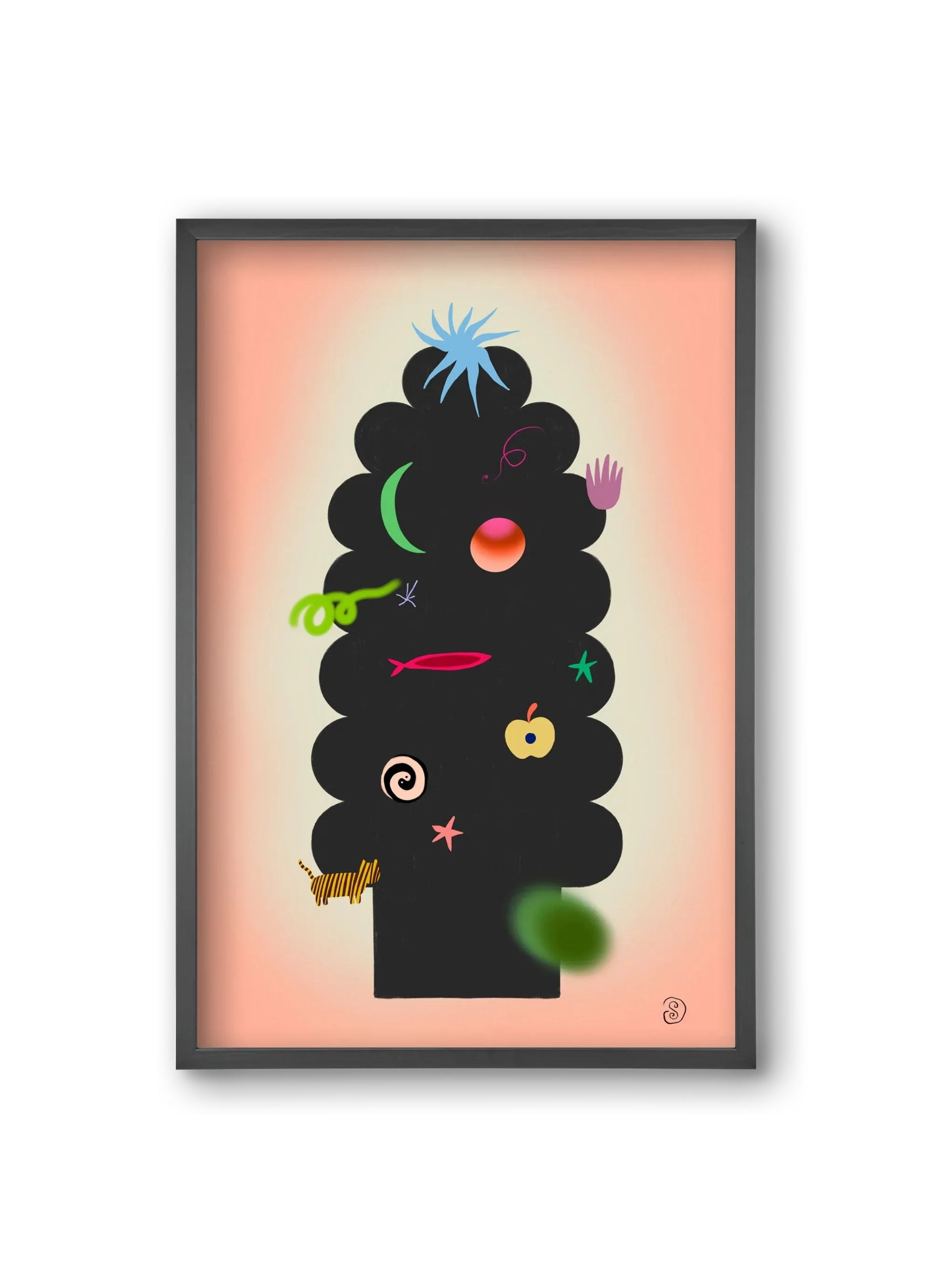 CONTEMPORARY CHRISTMAS TREE - artbridge