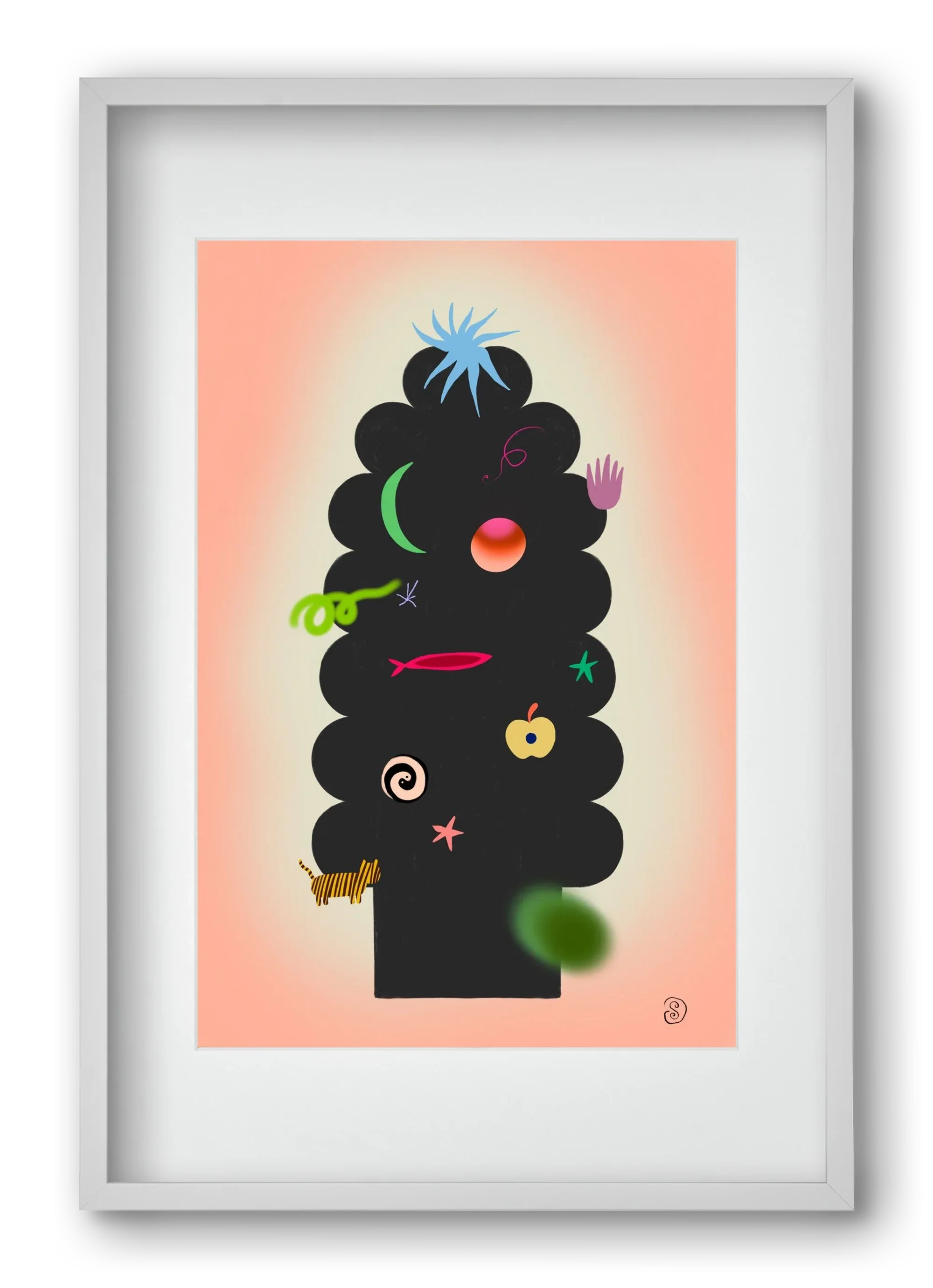 CONTEMPORARY CHRISTMAS TREE - artbridge
