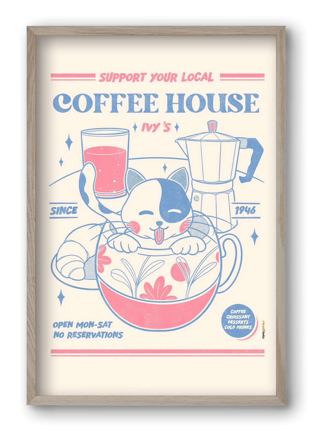 Suport Your Local Cofee House - artbridge