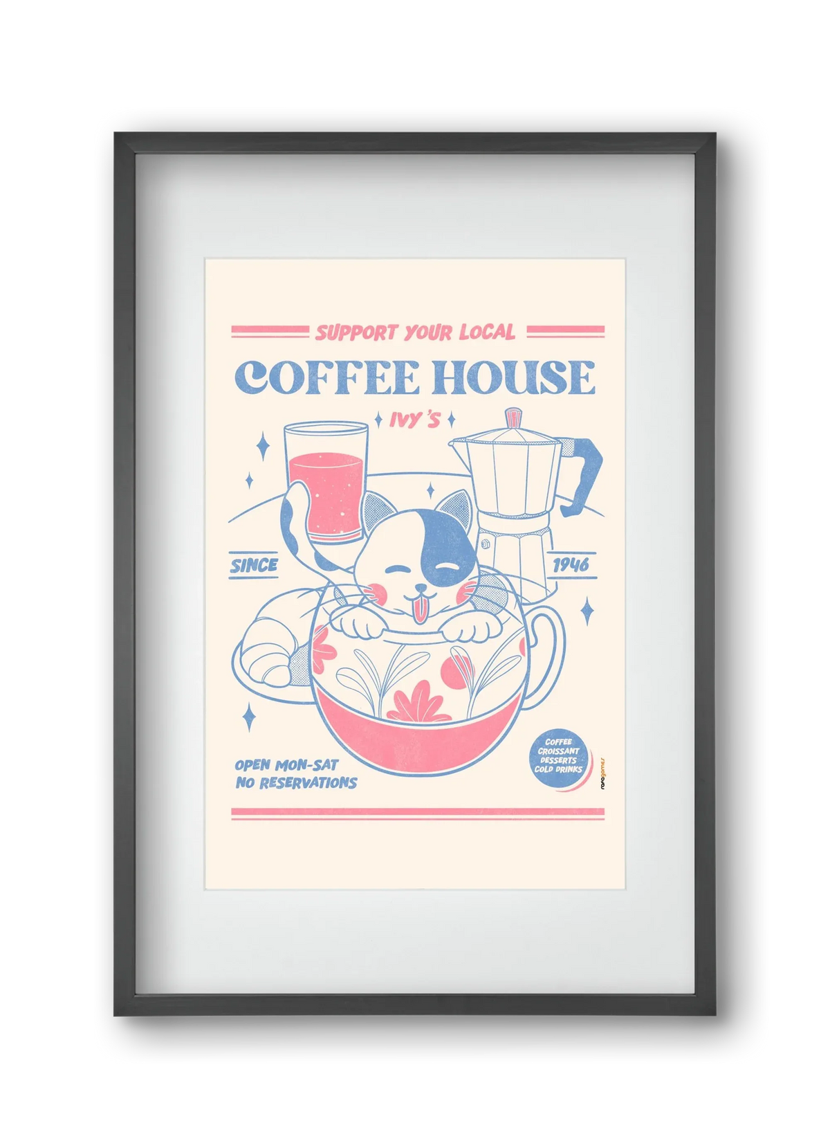 Suport Your Local Cofee House - artbridge
