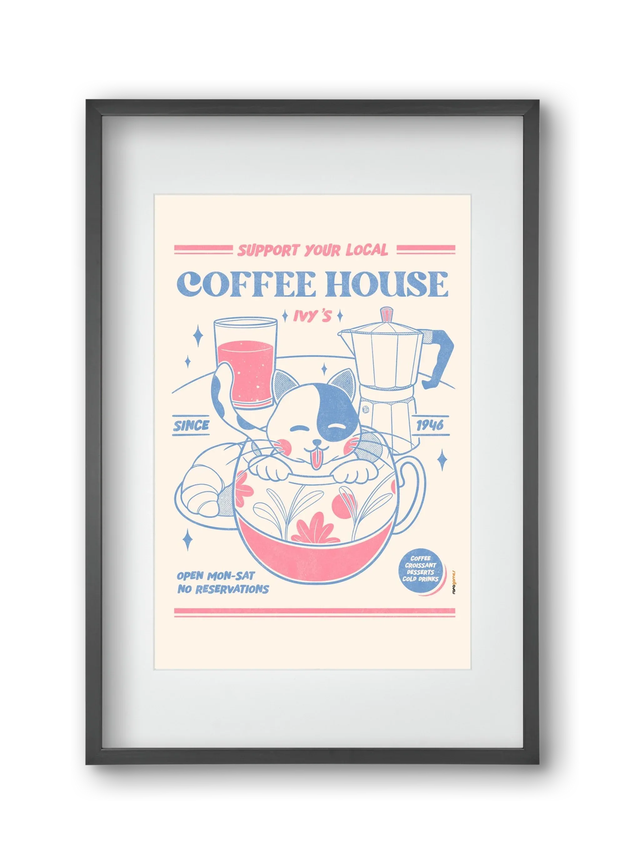Suport Your Local Cofee House - artbridge