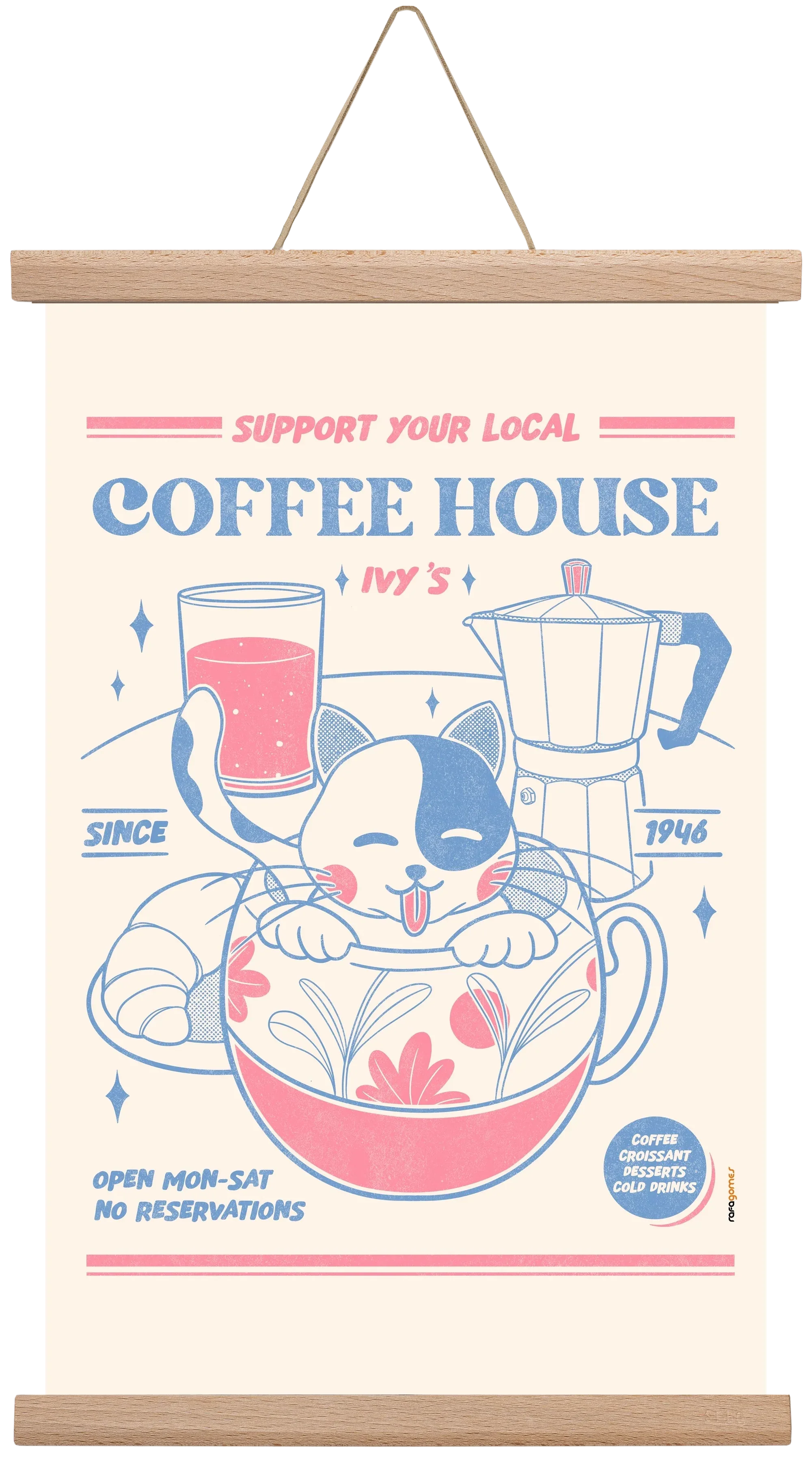 Suport Your Local Cofee House - artbridge