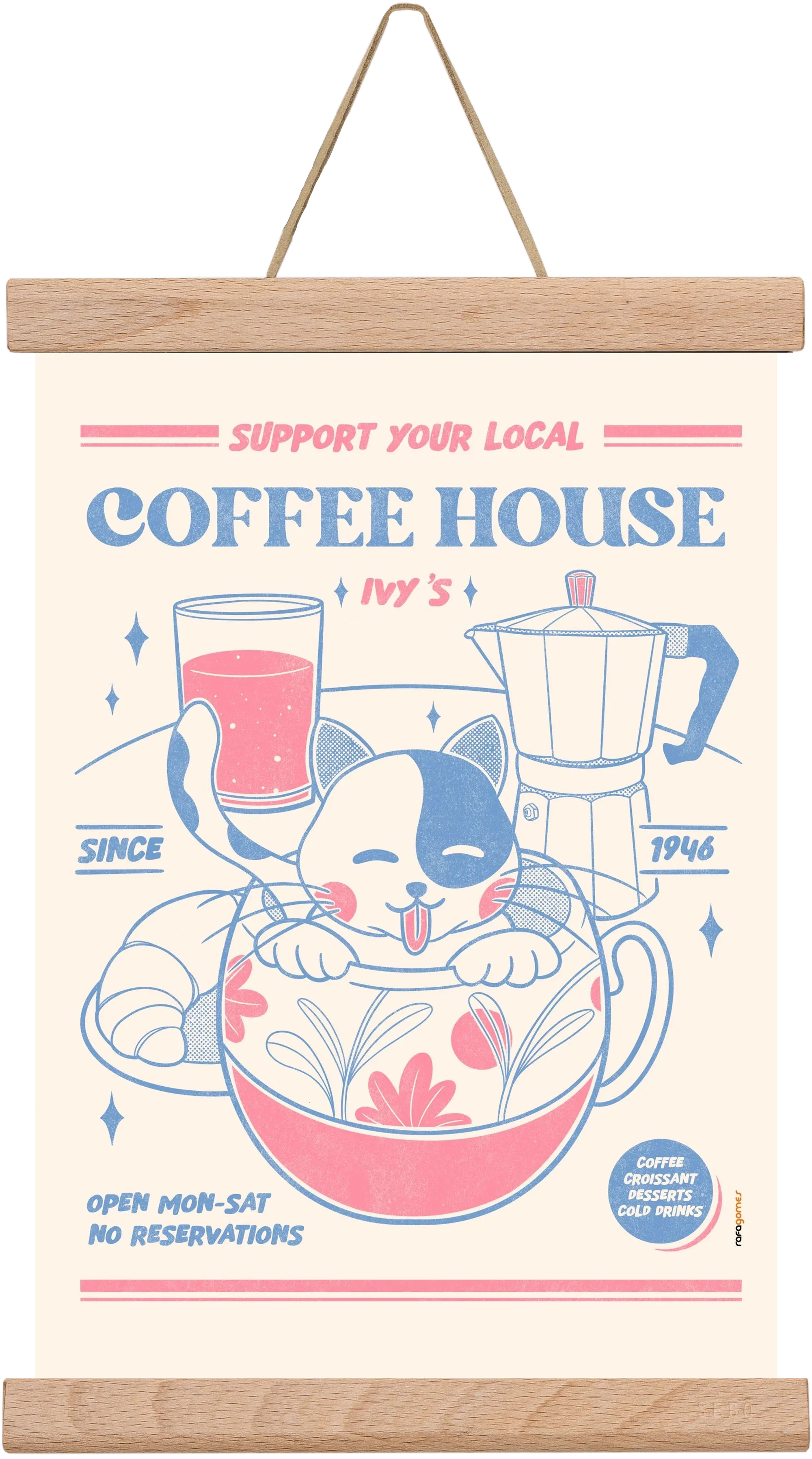 Suport Your Local Cofee House - artbridge