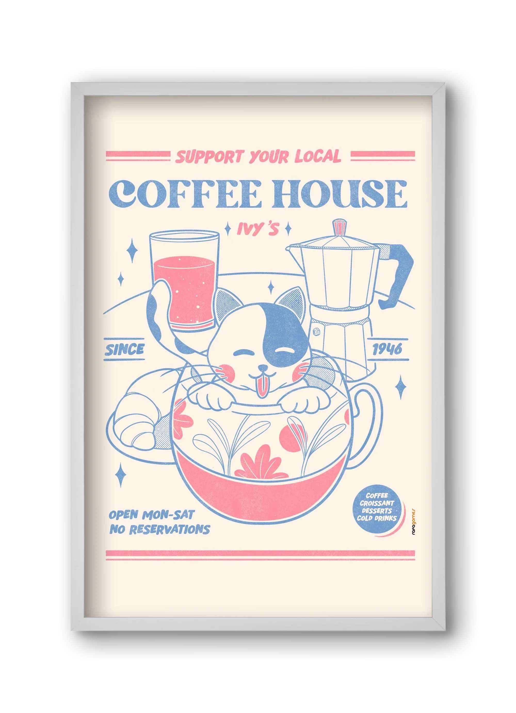 Suport Your Local Cofee House - artbridge