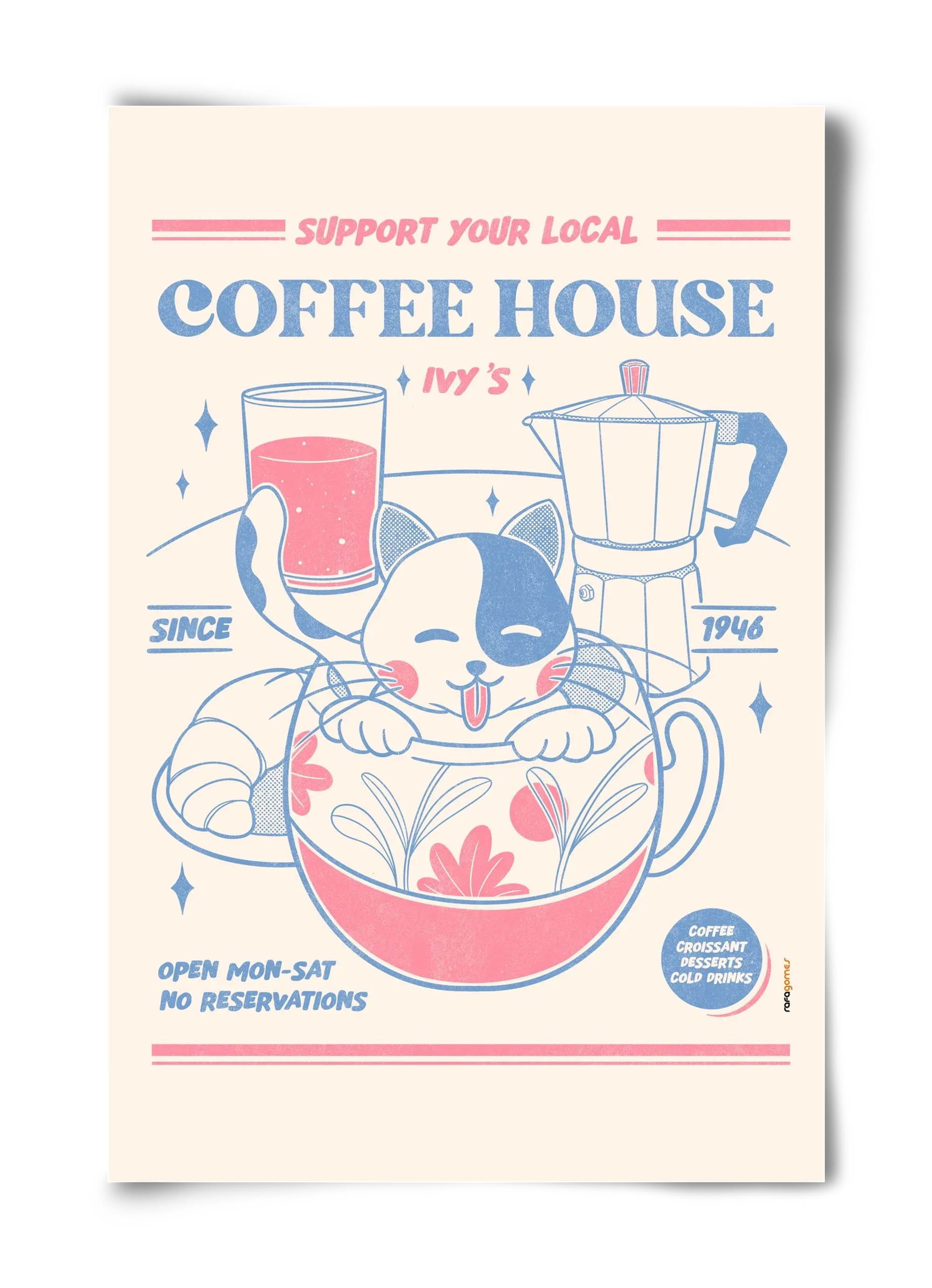 Suport Your Local Cofee House - artbridge