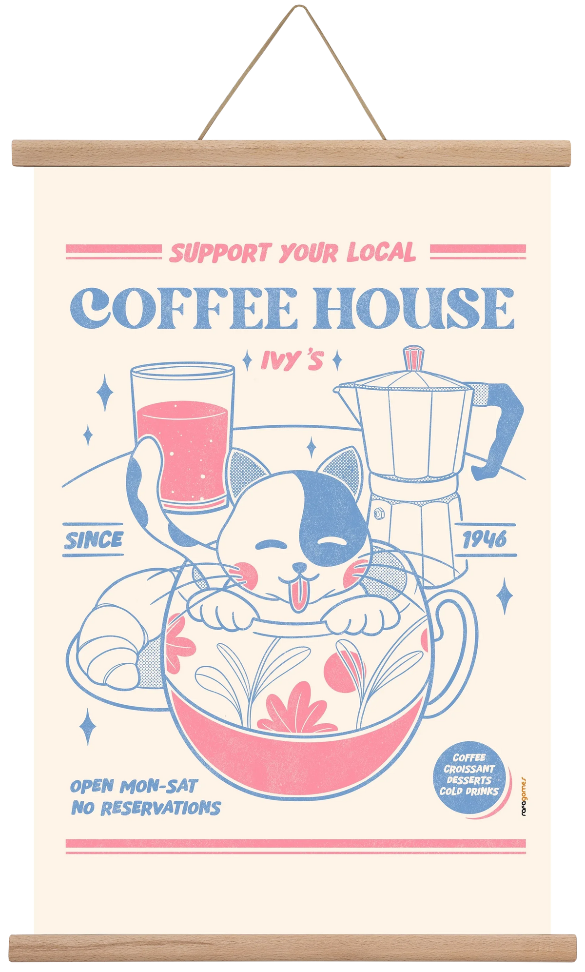 Suport Your Local Cofee House - artbridge