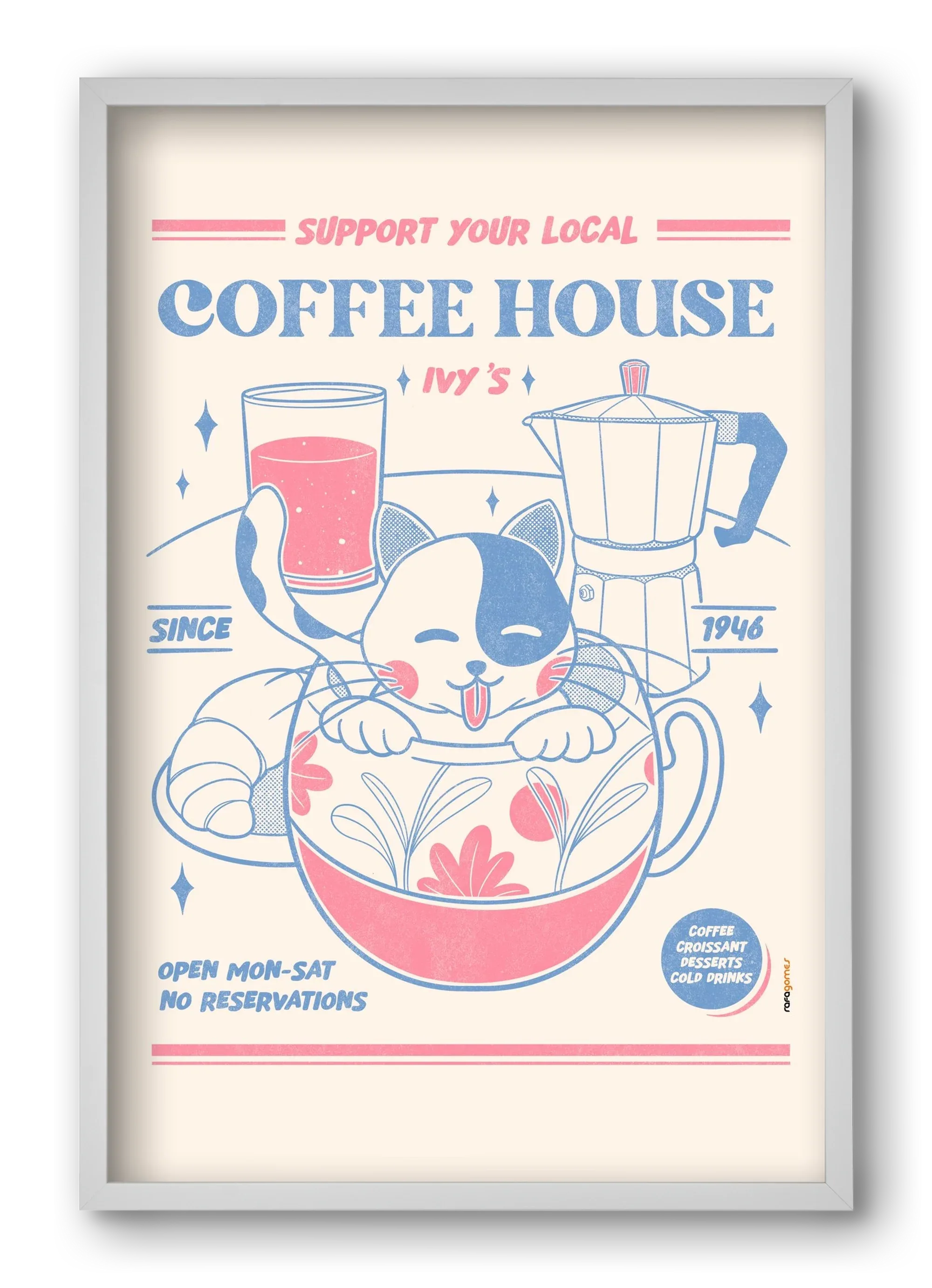 Suport Your Local Cofee House - artbridge
