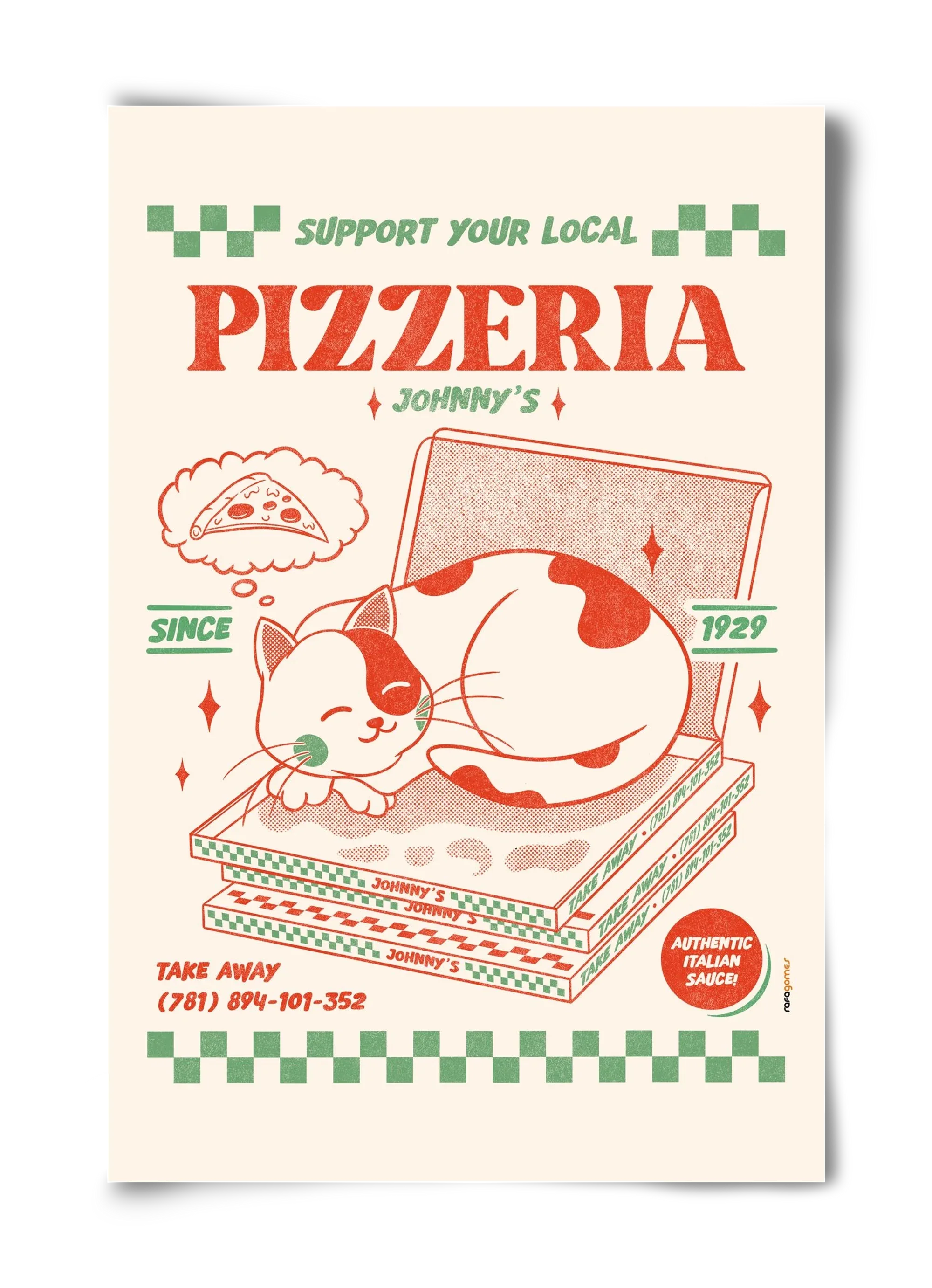 Suport Your Local Pizzeria - artbridge
