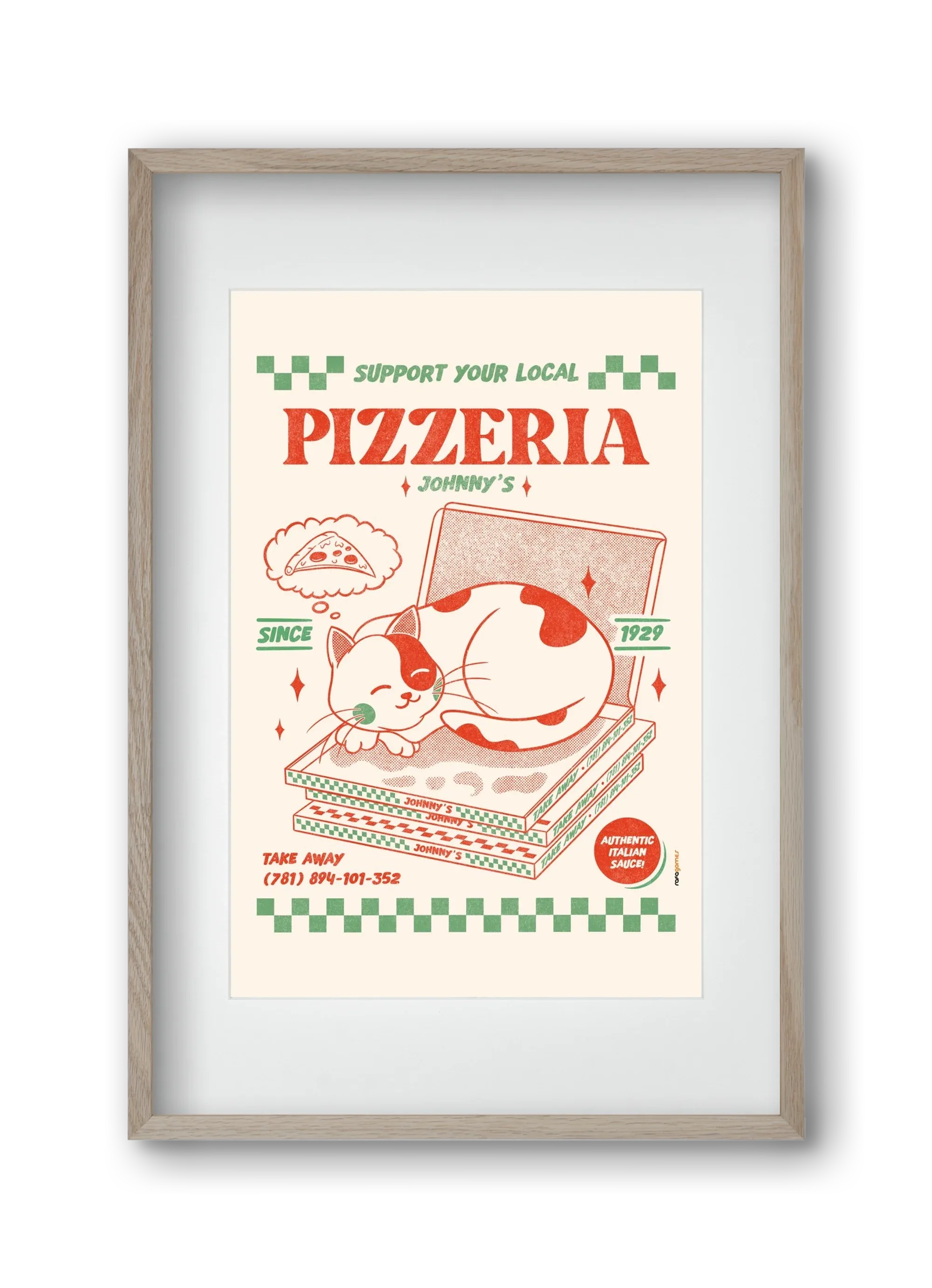 Suport Your Local Pizzeria - artbridge