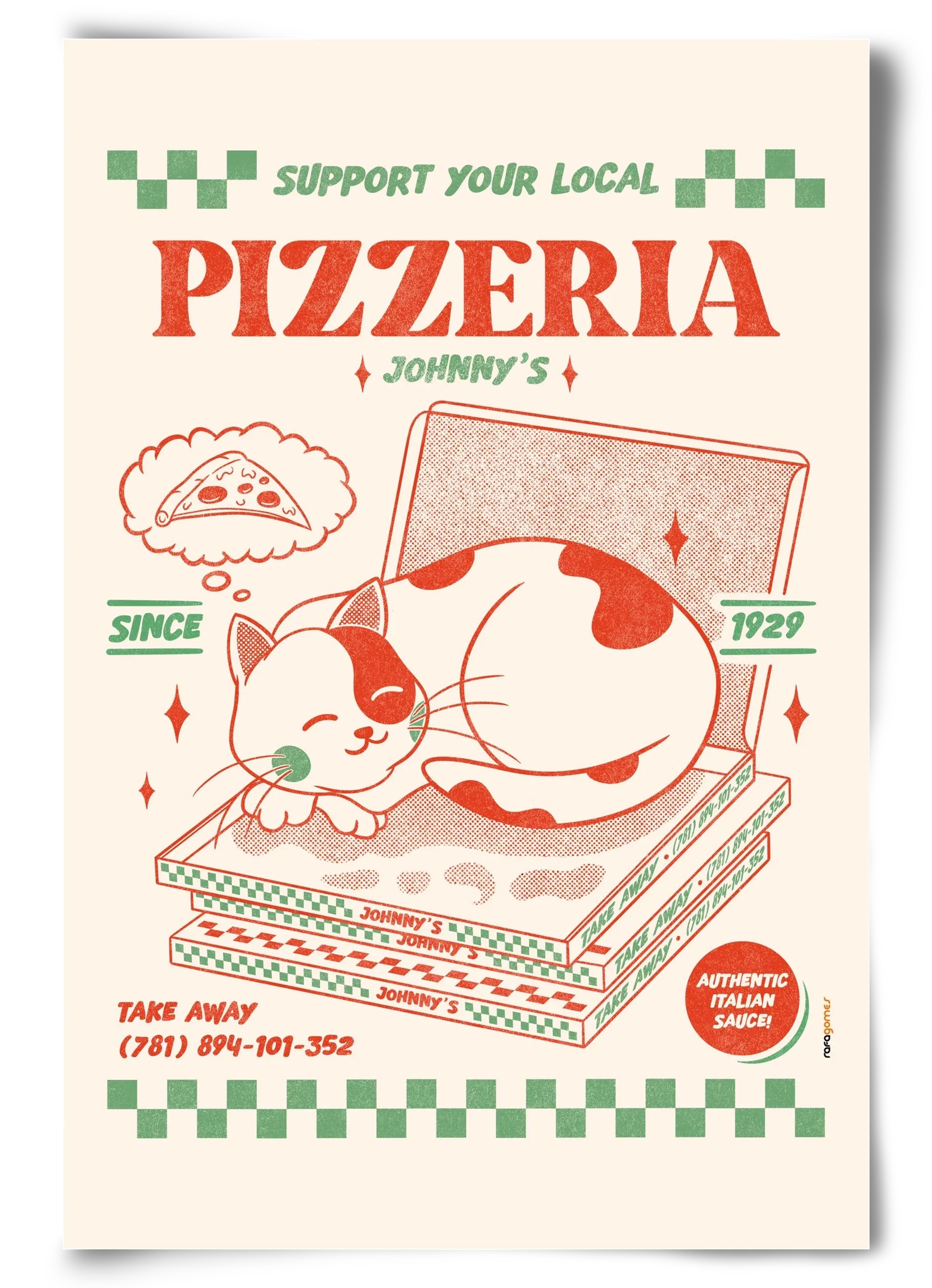 Suport Your Local Pizzeria - artbridge