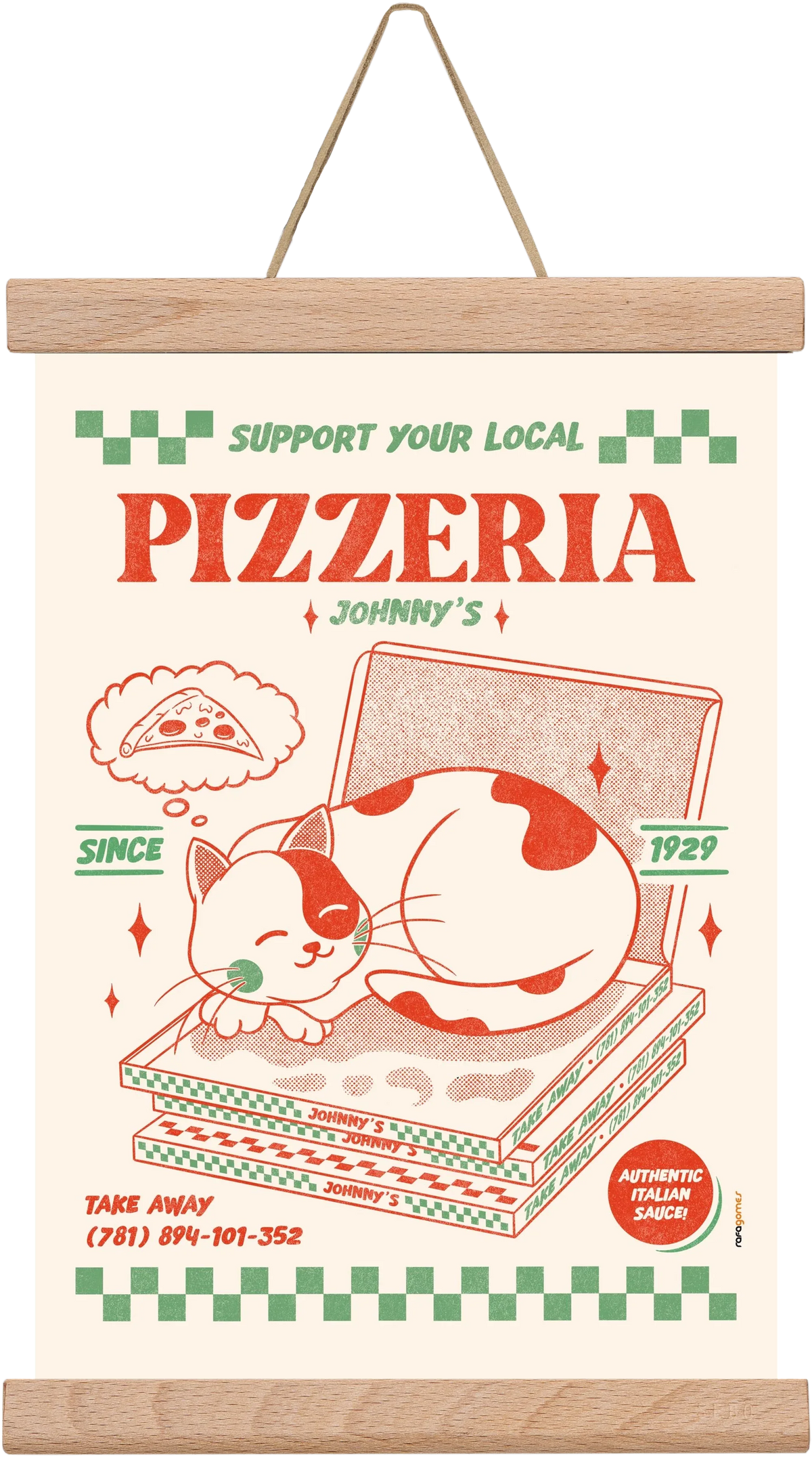 Suport Your Local Pizzeria - artbridge