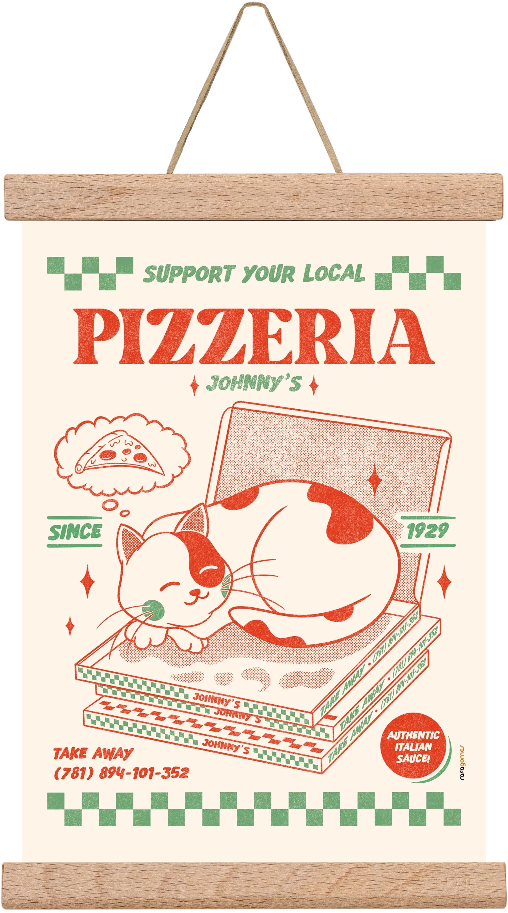 Suport Your Local Pizzeria - artbridge