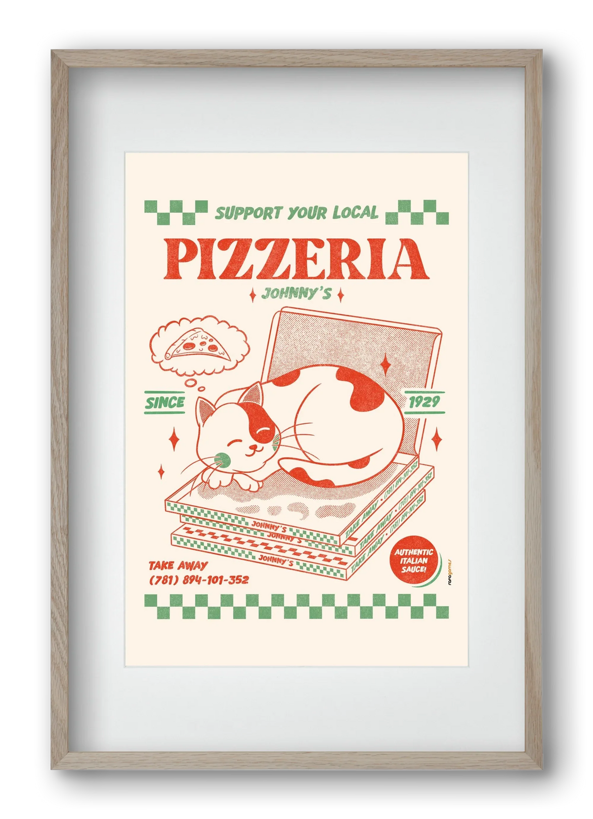 Suport Your Local Pizzeria - artbridge