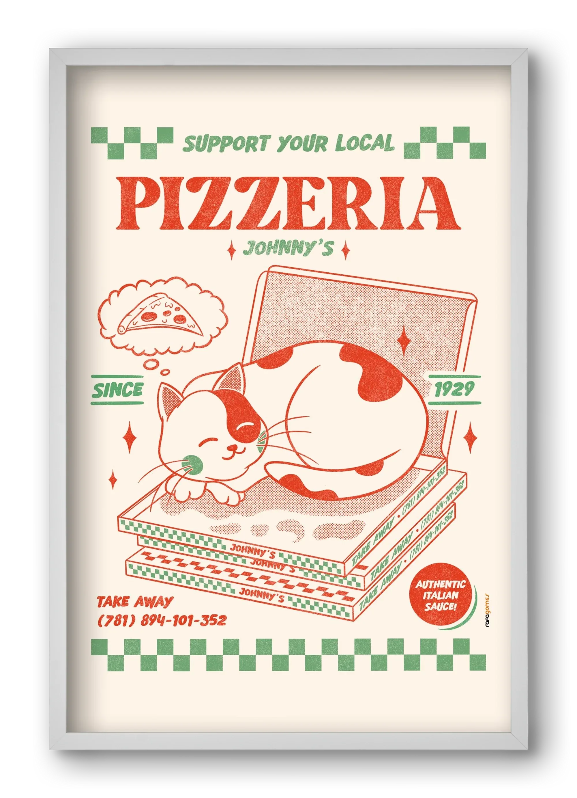 Suport Your Local Pizzeria - artbridge