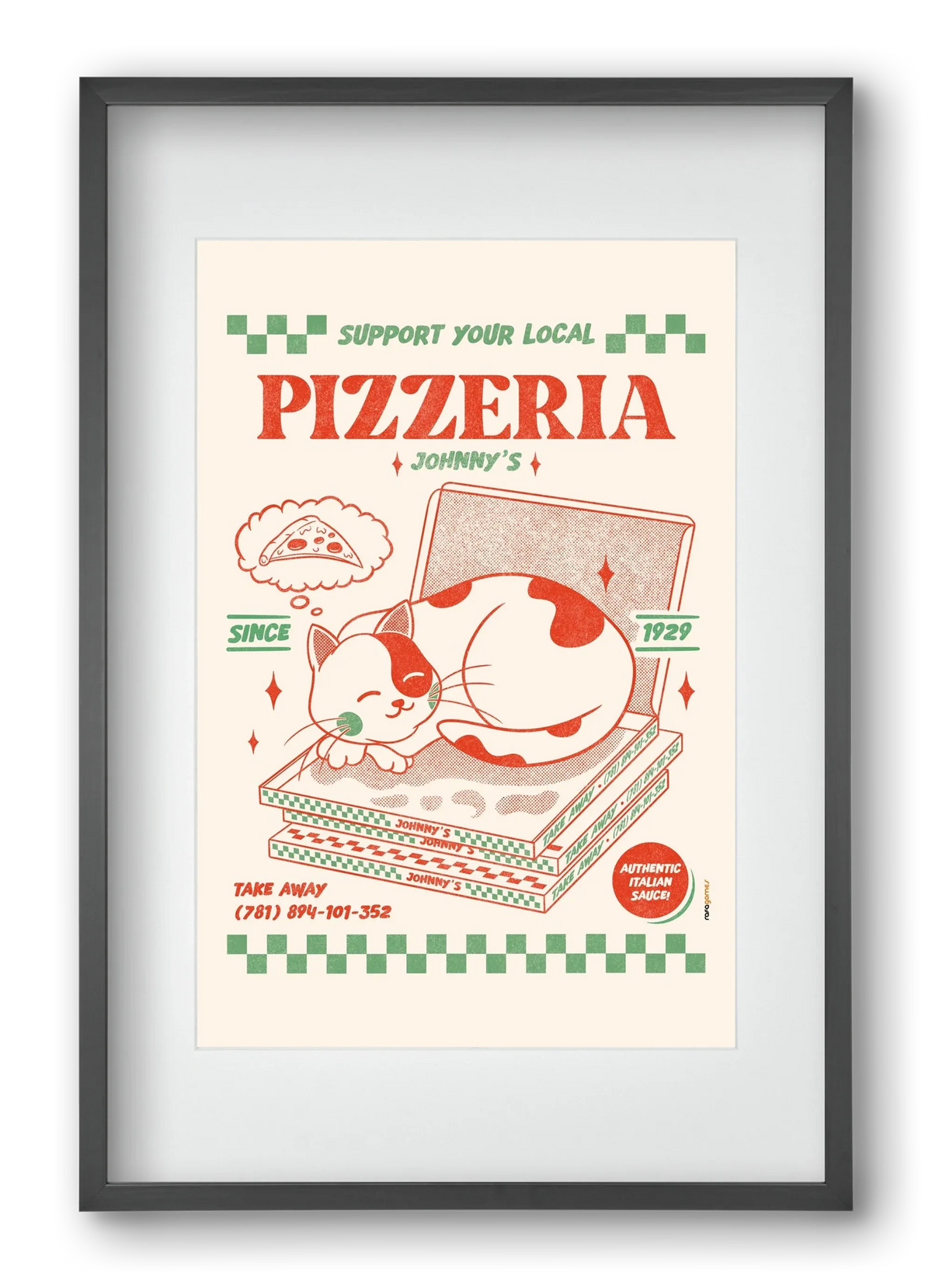 Suport Your Local Pizzeria - artbridge