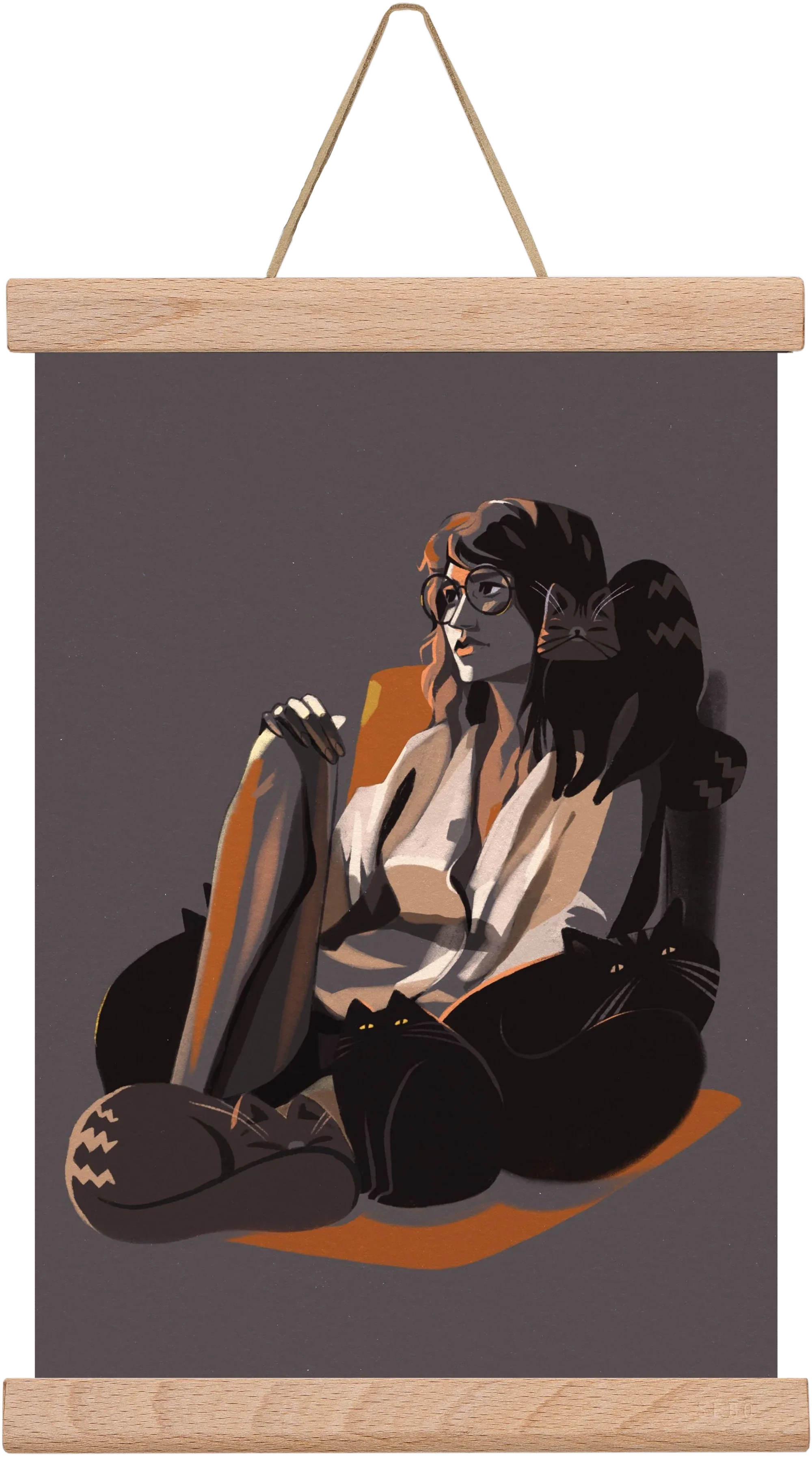 Cat Lady - artbridge