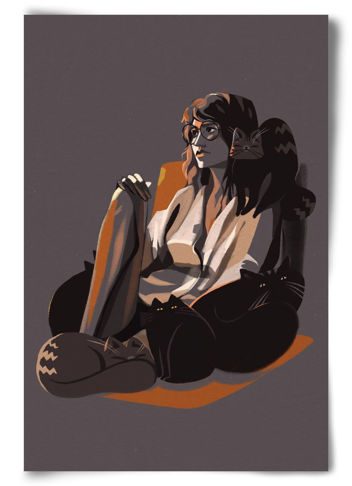 Cat Lady - artbridge