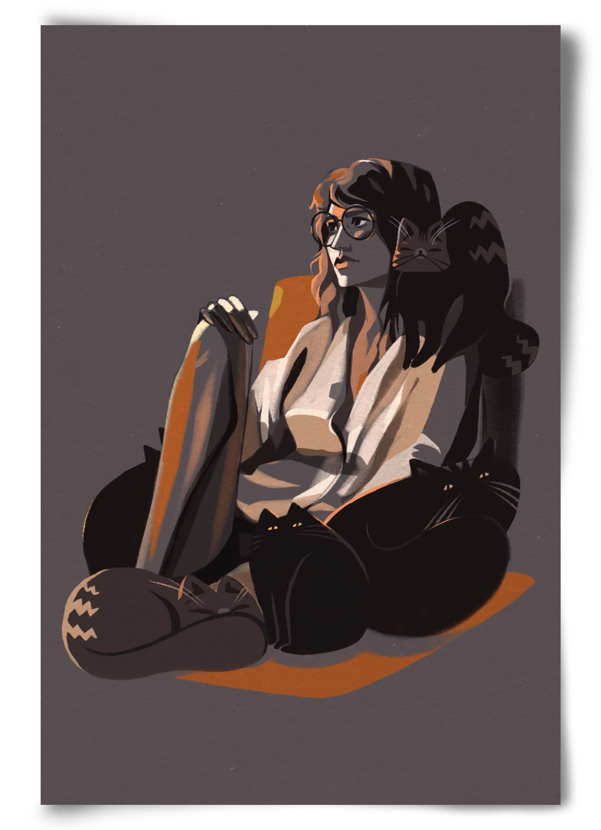 Cat Lady - artbridge