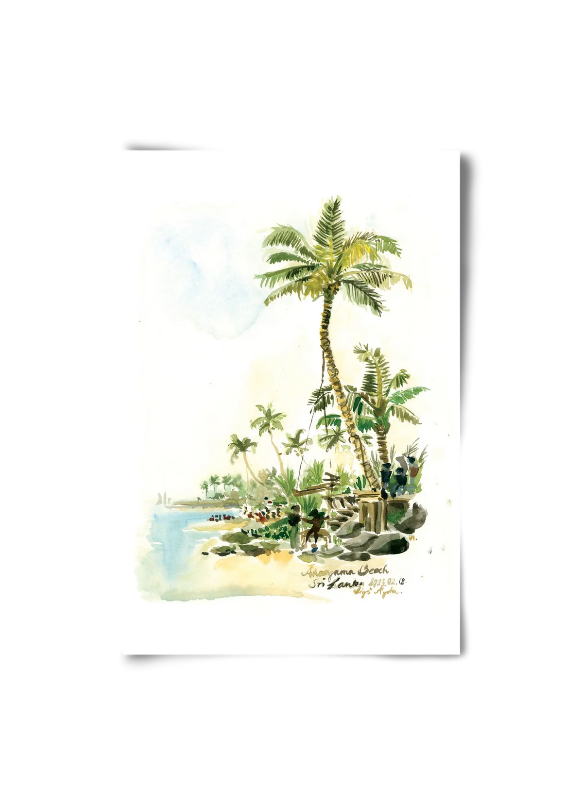 AHANGAMA Beach, Sri Lanka - 2023.02.18. - artbridge