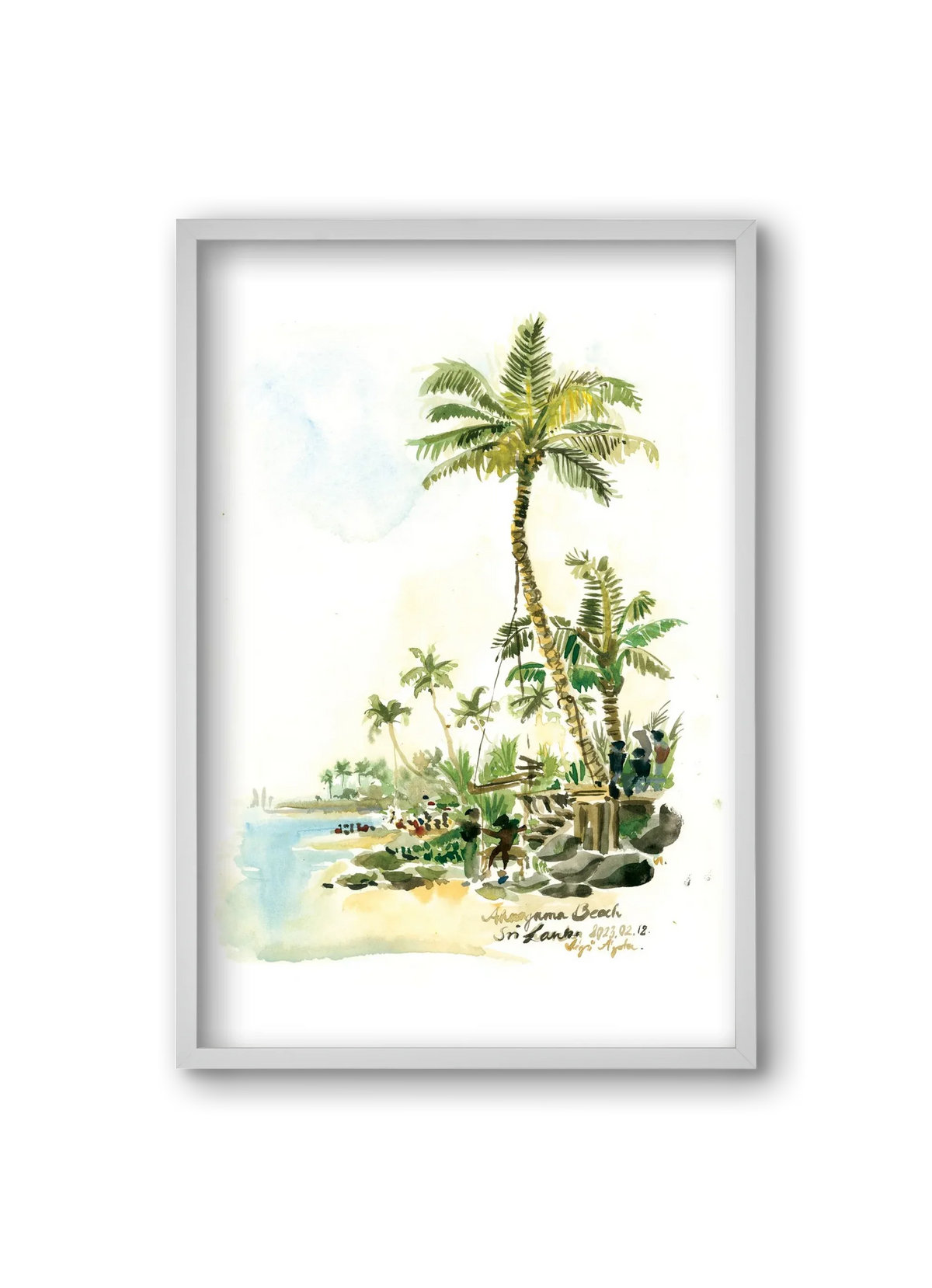 AHANGAMA Beach, Sri Lanka - 2023.02.18. - artbridge
